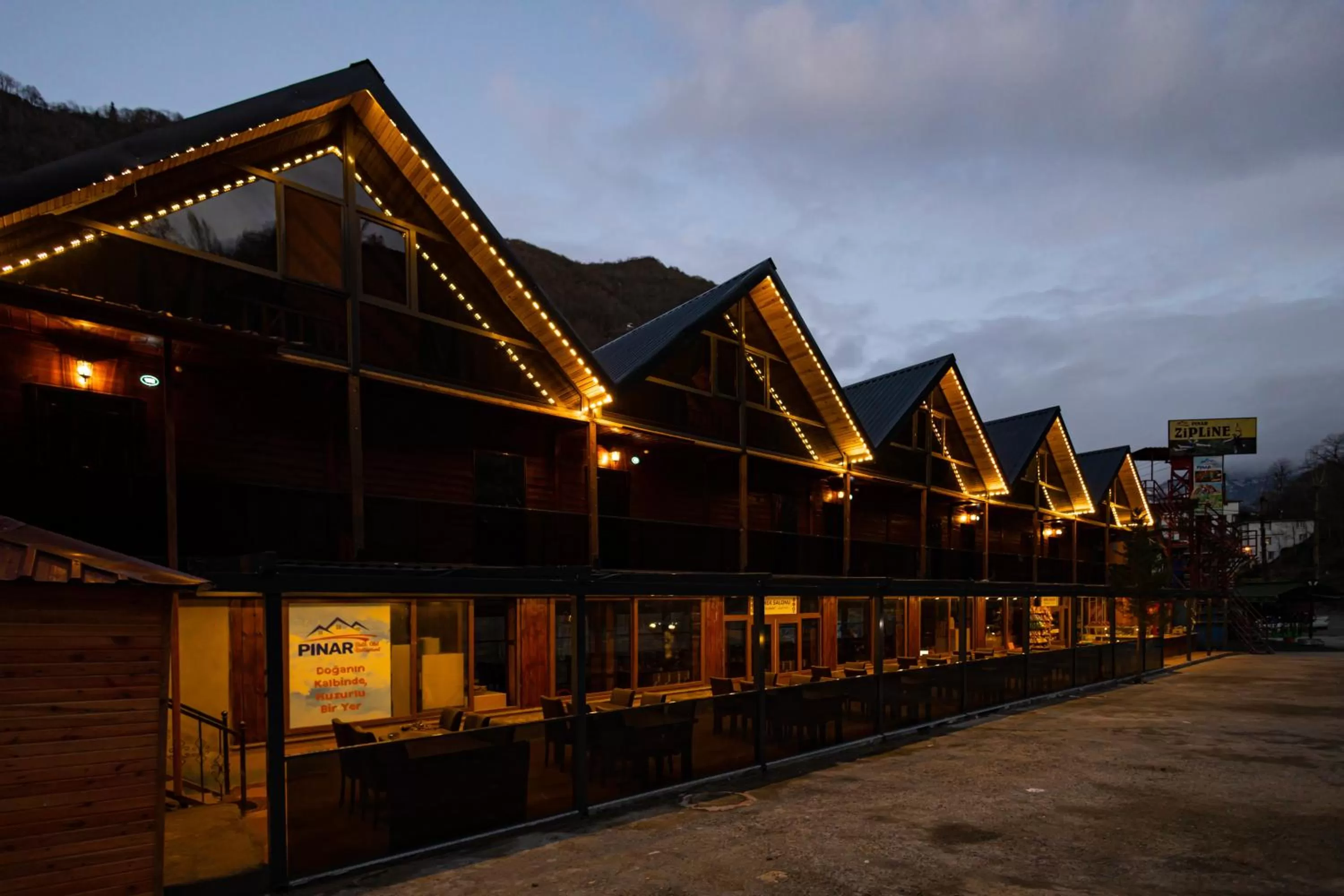 Night in Pınar Suit Bungalow