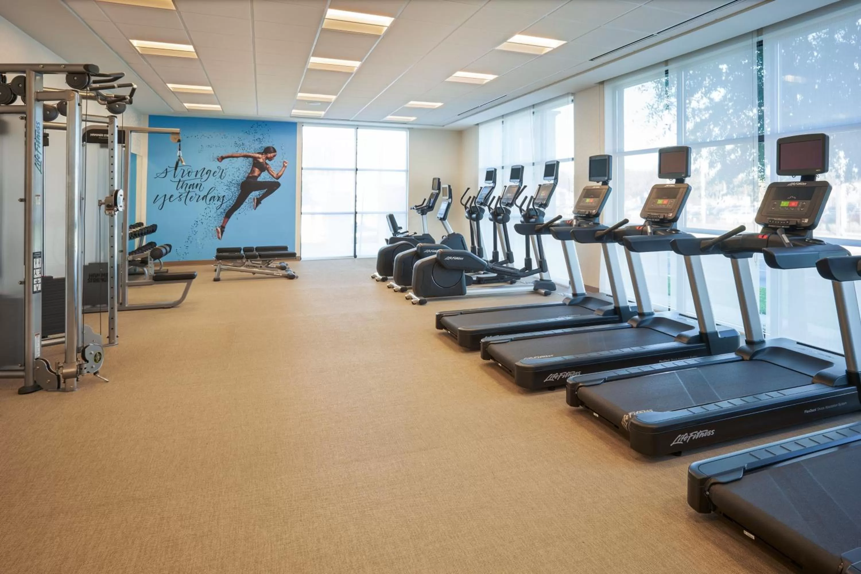 Fitness centre/facilities in SpringHill Suites by Marriott Winter Park