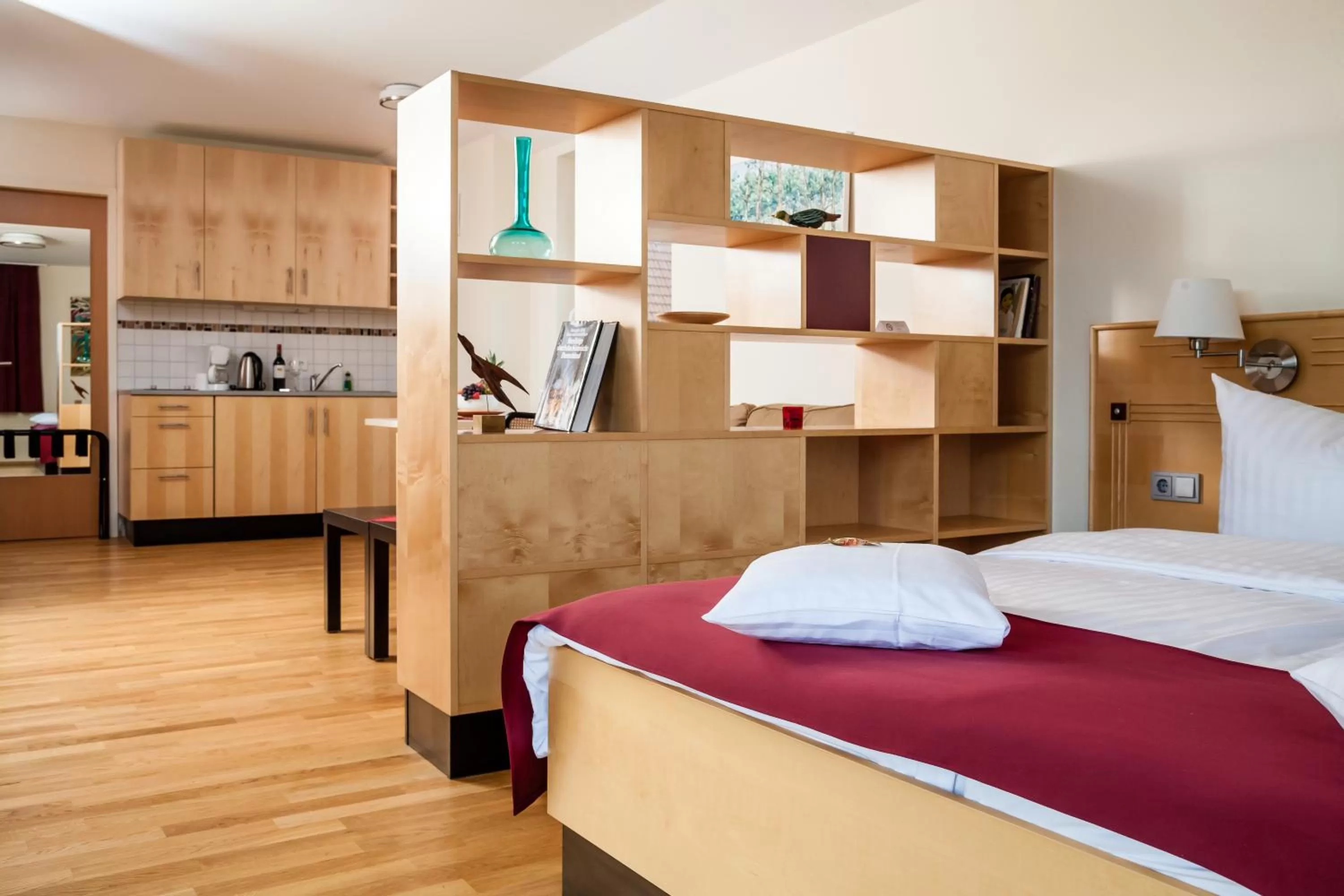 Living room, Bed in Spa Hotel Amsee