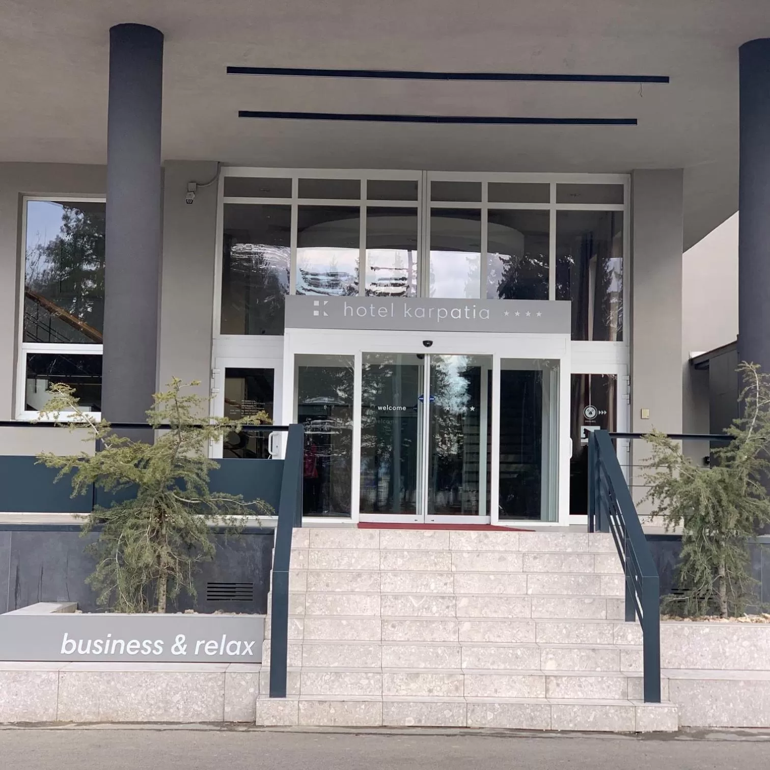 Property building in Hotel Karpatia