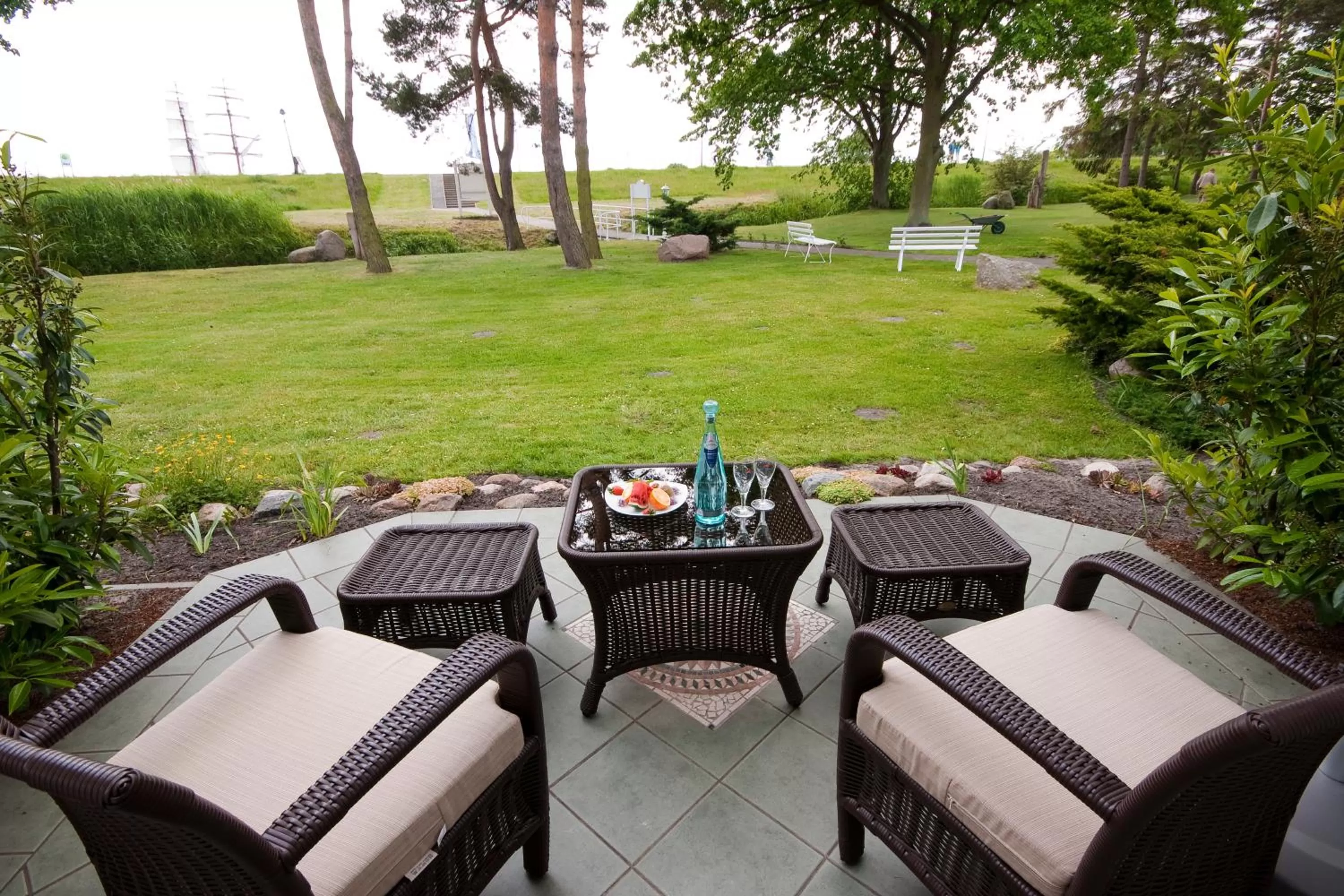 Garden in Hotel-Marks-Garni