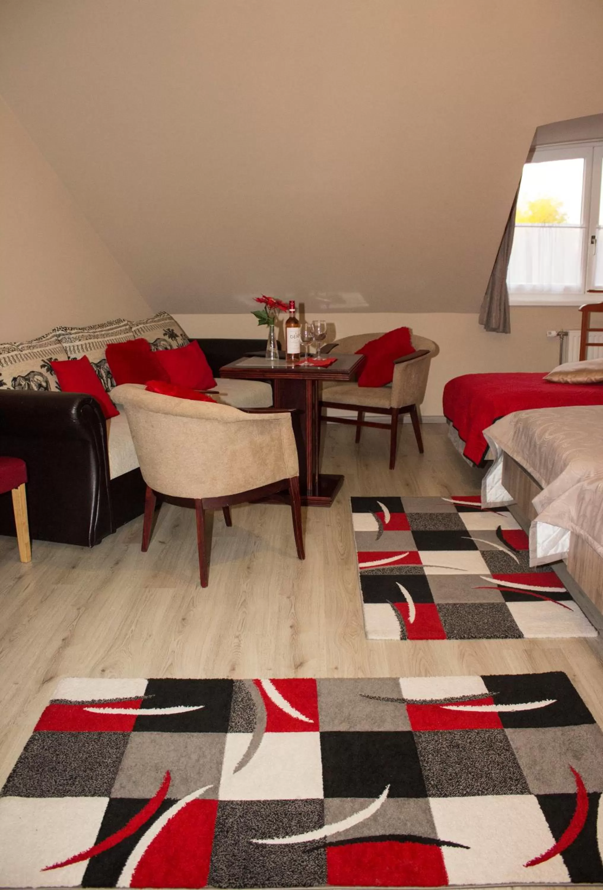 Seating Area in Vadász Panzió és Étterem