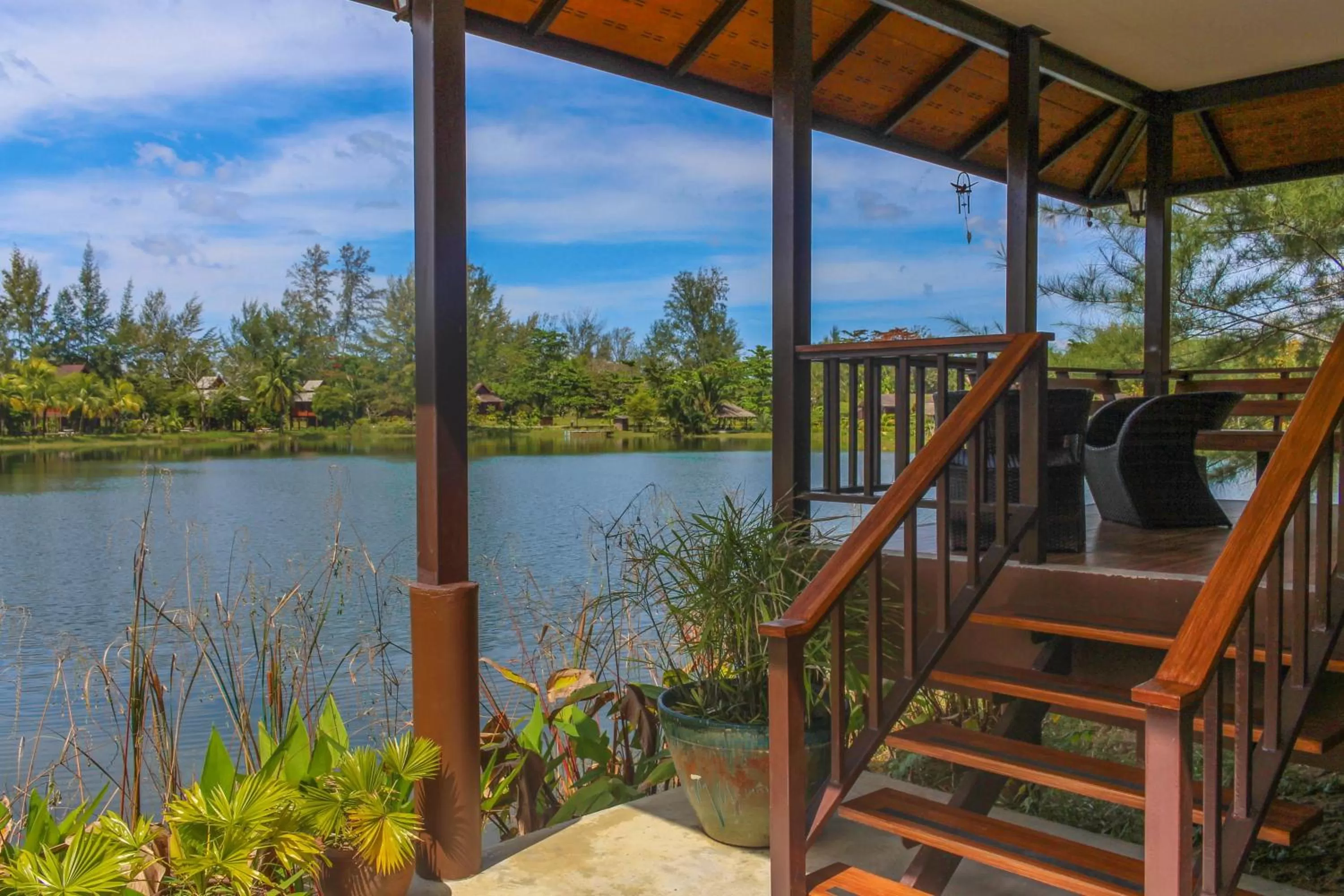 Natural landscape in ThaiLife Wellness & Meditation Resort- SHA Plus