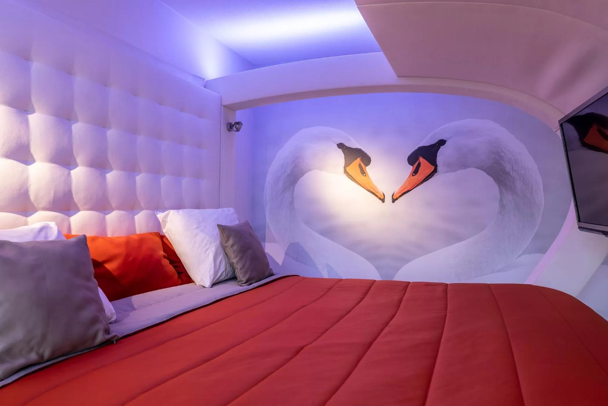 Bed in Hotel Mitland