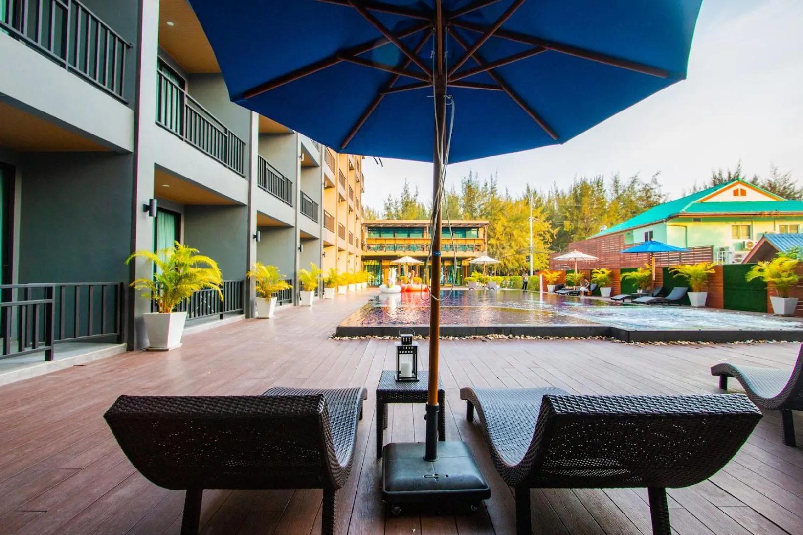 Pool view in Sun Marina Cha-Am