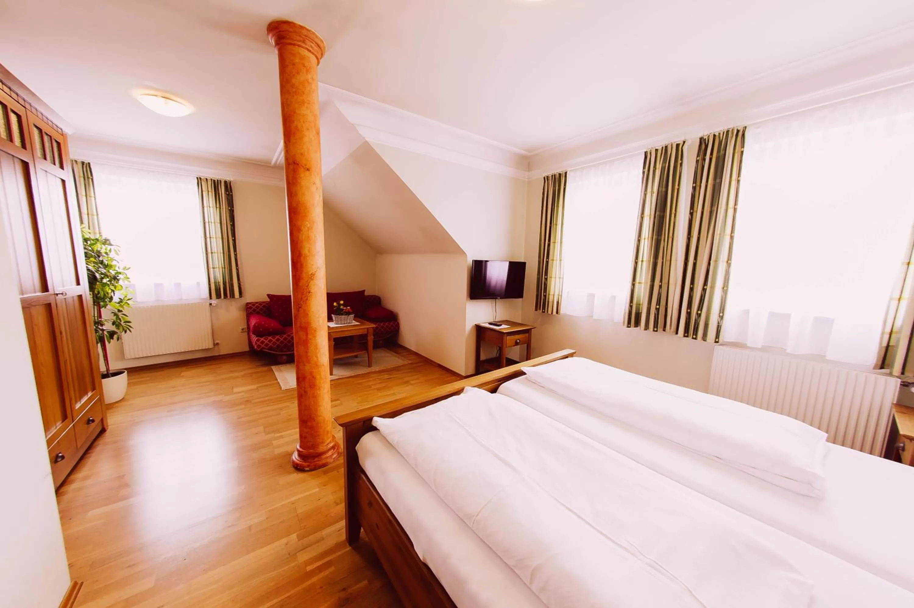 TV and multimedia, Bed in Schüdlbauer´s Hotel-Restaurant-Bar