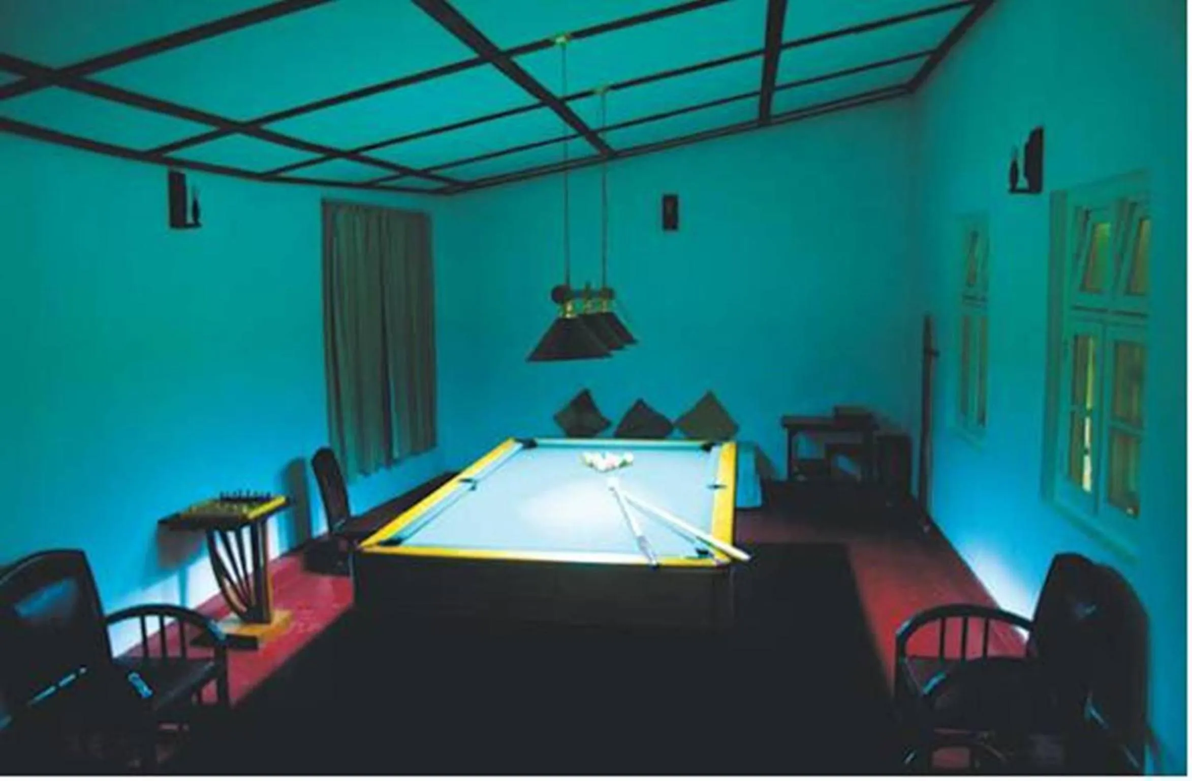 Billiard in Hatale Tea Estate Bungalow