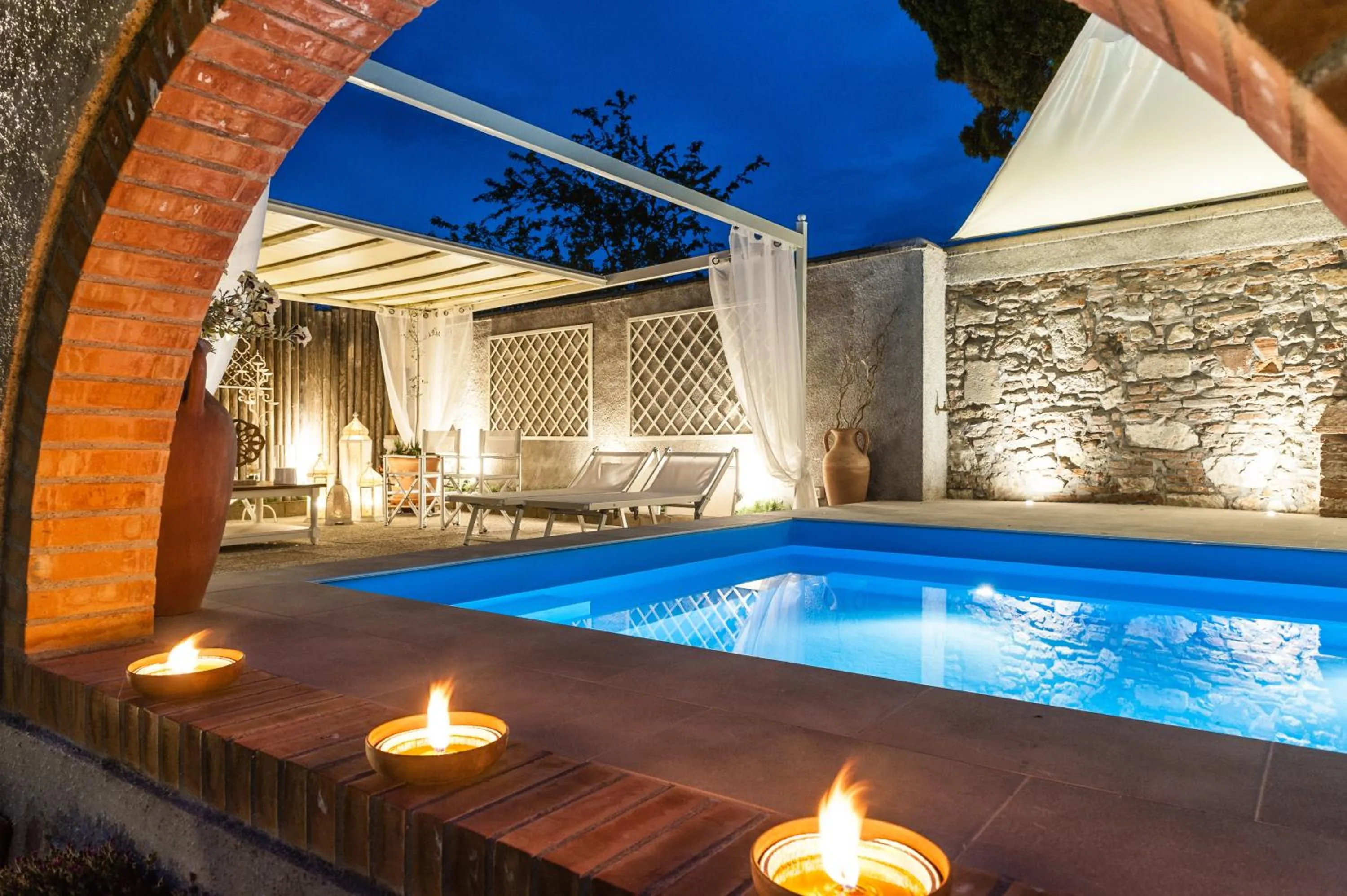 Patio in Giardino della Pieve Relais- Adult Only