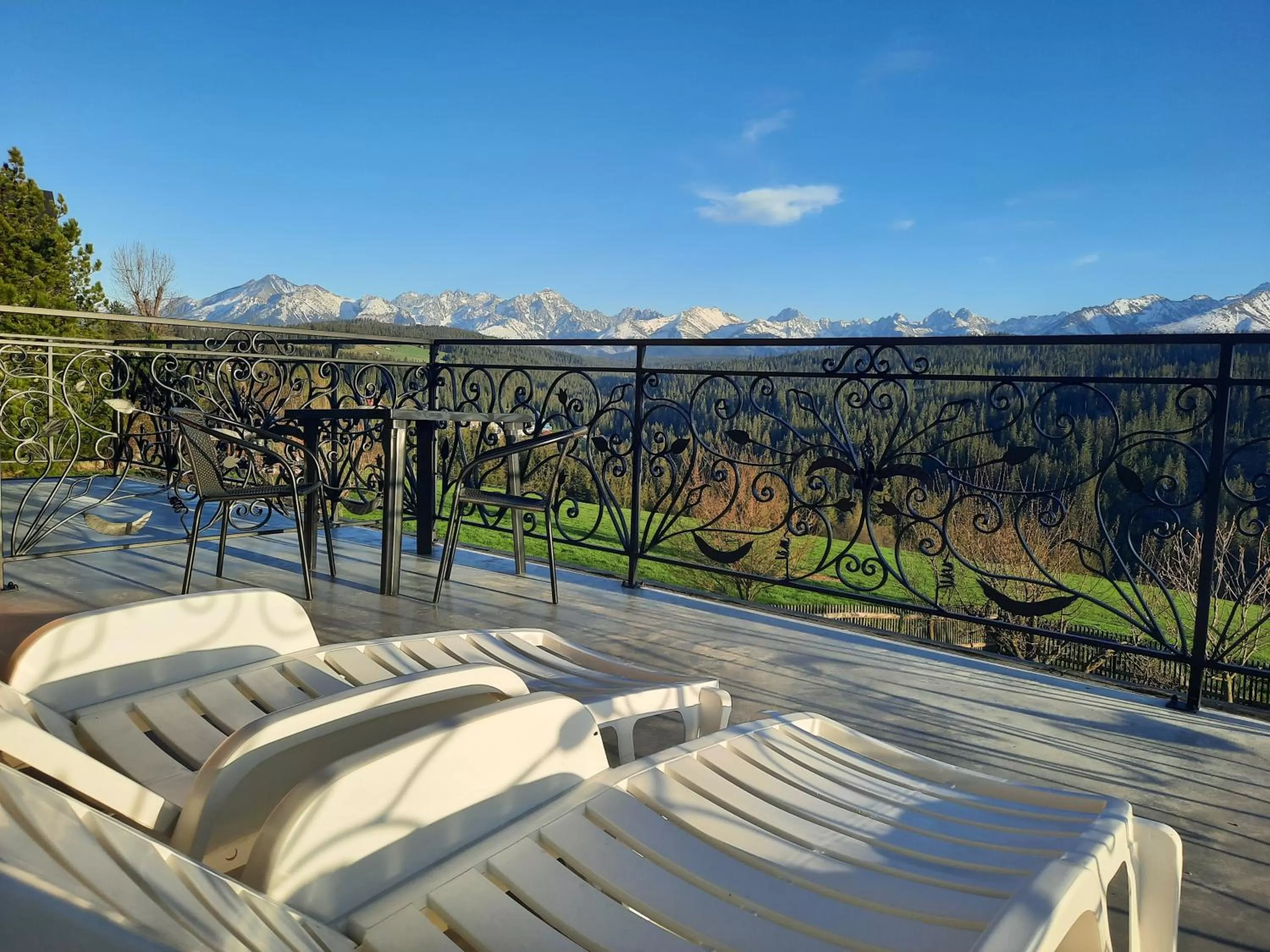 Balcony/Terrace in Górskie Wspomnienie