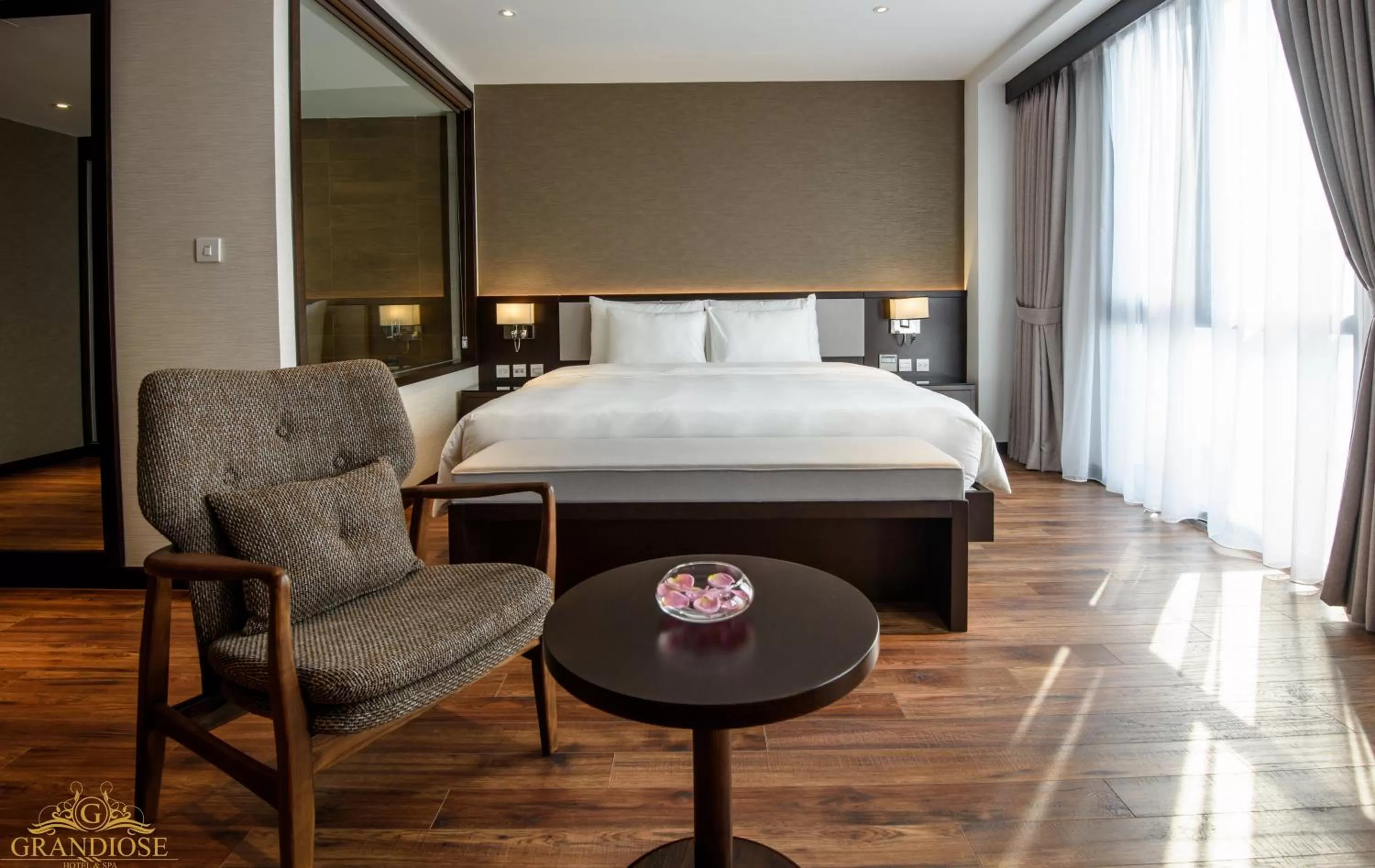 City view, Bed in Grandiose Hotel & Spa