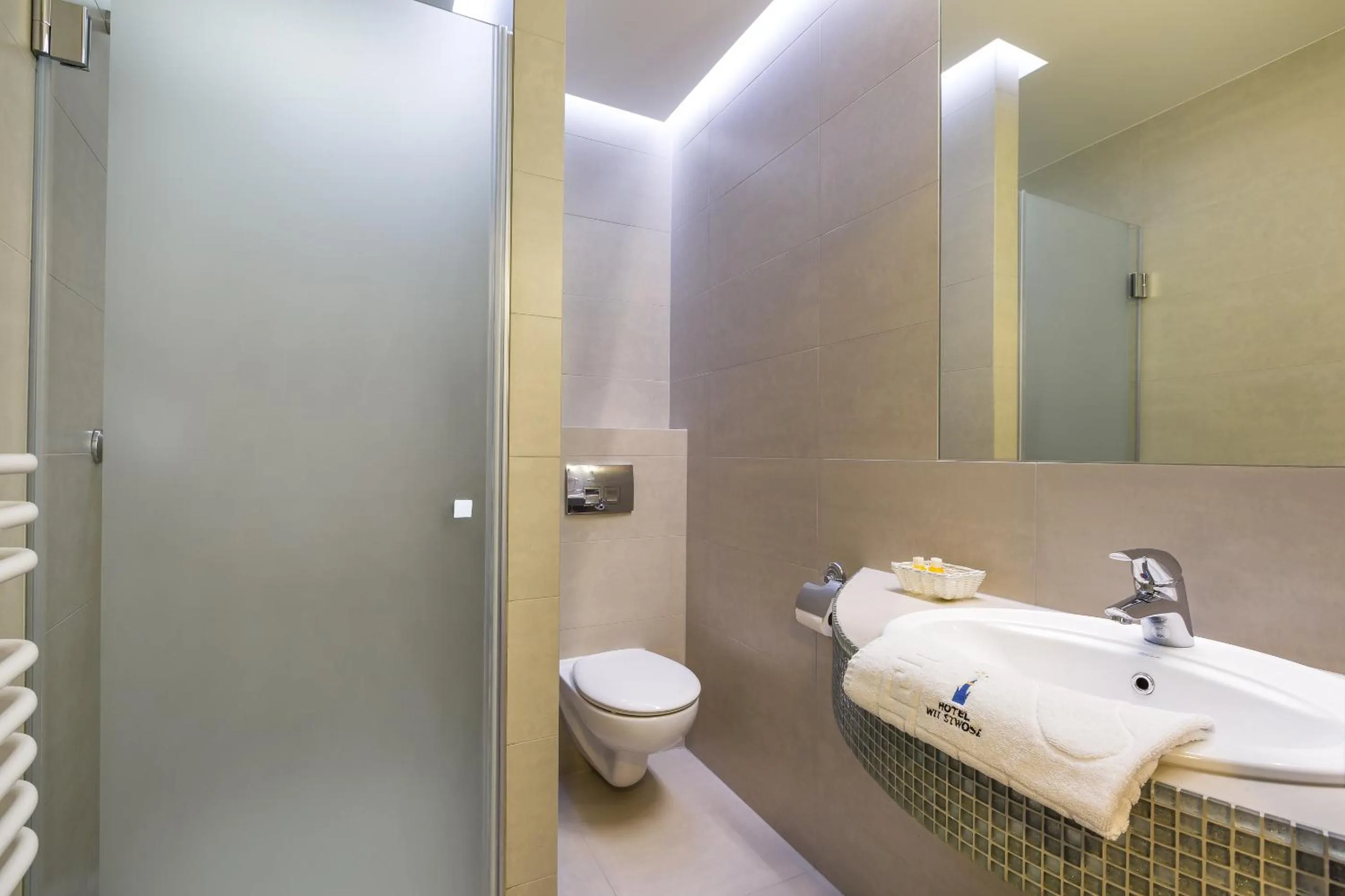 Bathroom in Hotel Wit Stwosz