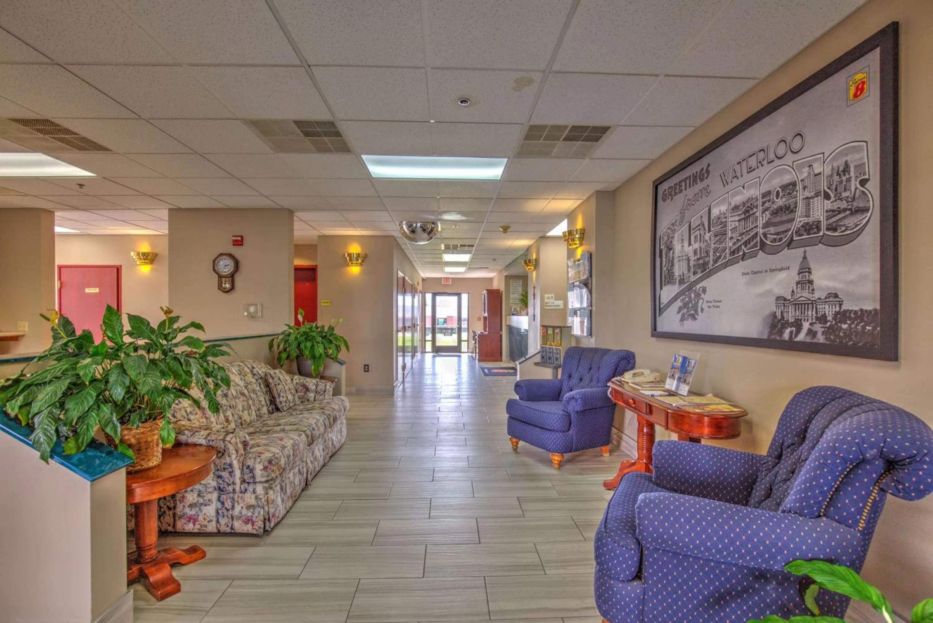 Lobby or reception in Super 8 by Wyndham Waterloo