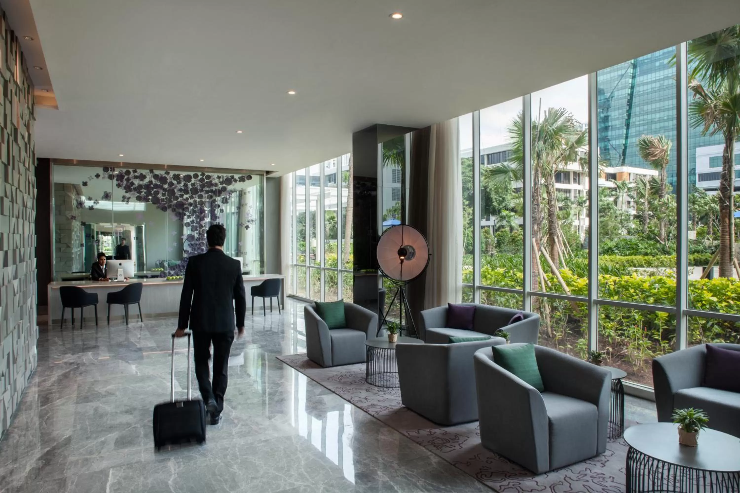 Lobby or reception in Fraser Place Setiabudi Jakarta