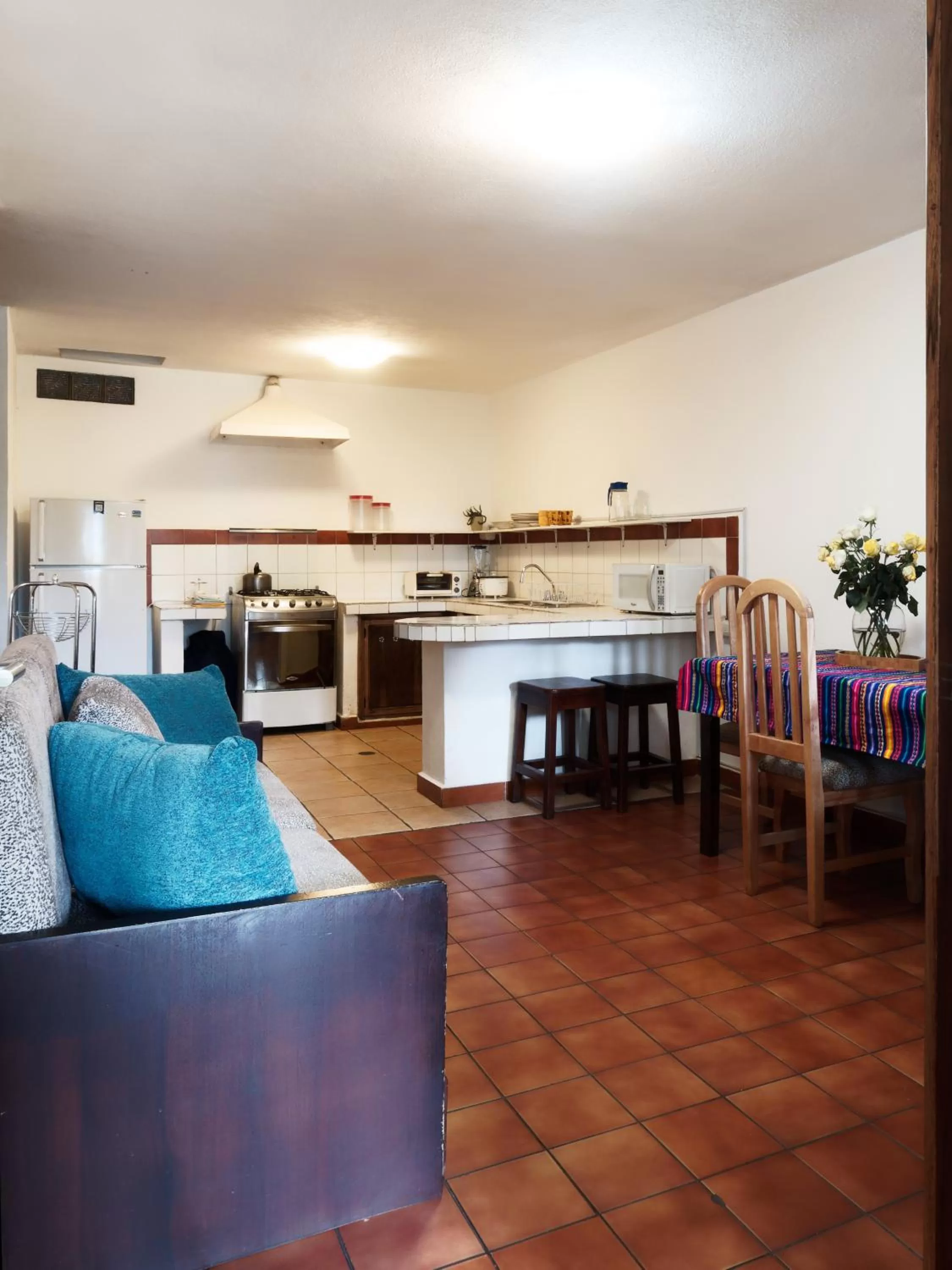 Living room in Apartamentos Otorongo Cuenca Ecuador
