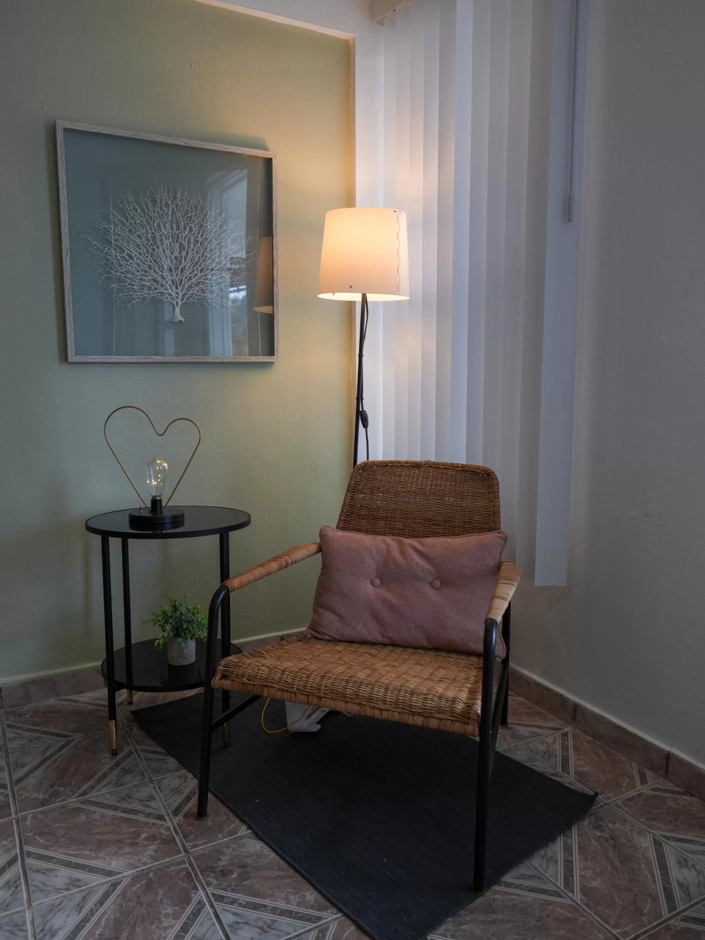 Seating Area in El Flamingo Beach Club