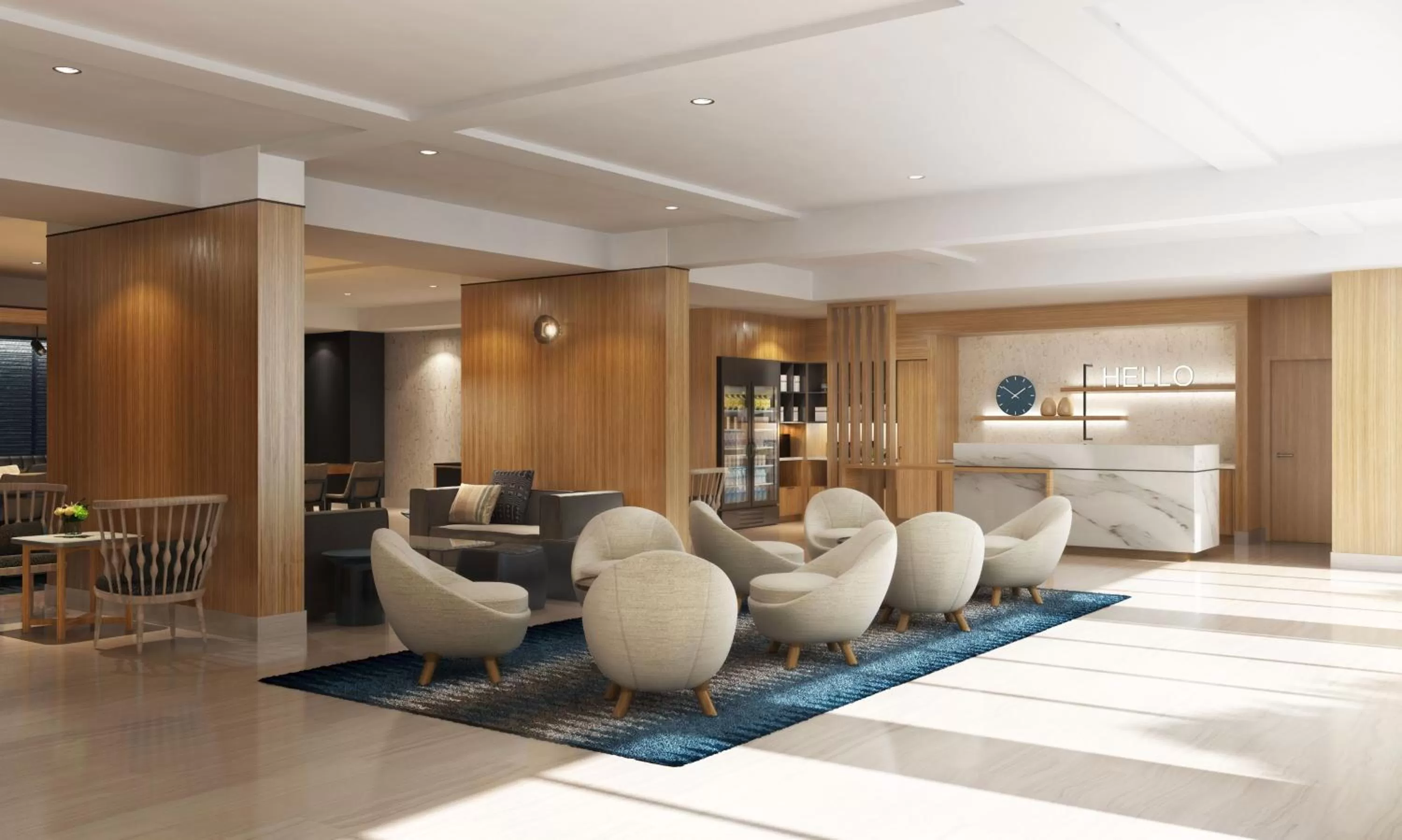 Lobby or reception in Radisson Hotel Seattle Airport