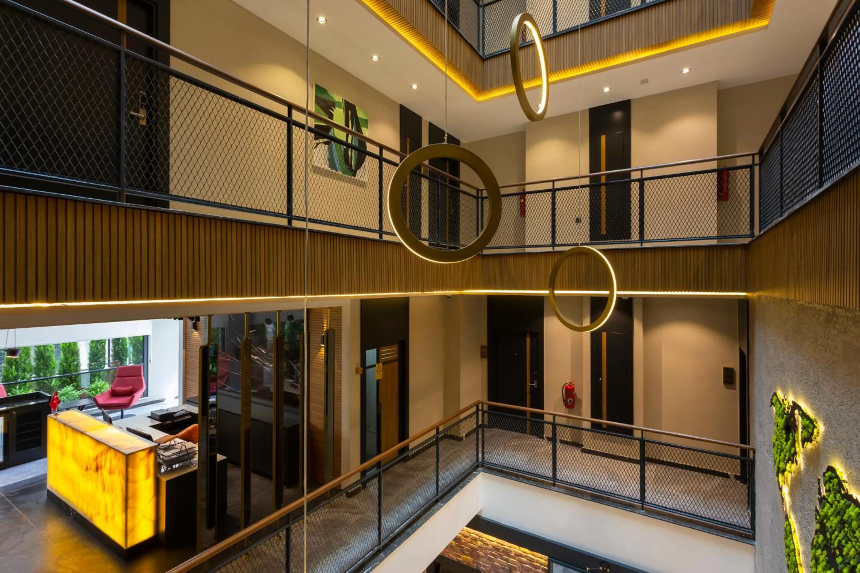 Lobby or reception in Nox Suite Rezidans