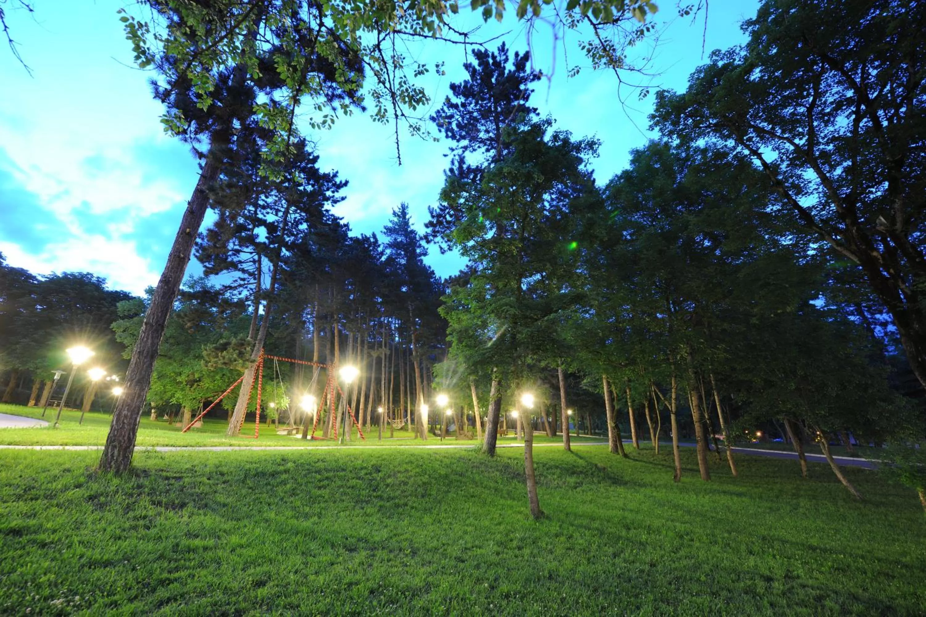 Garden in Borjomi Likani Health & Spa Centre