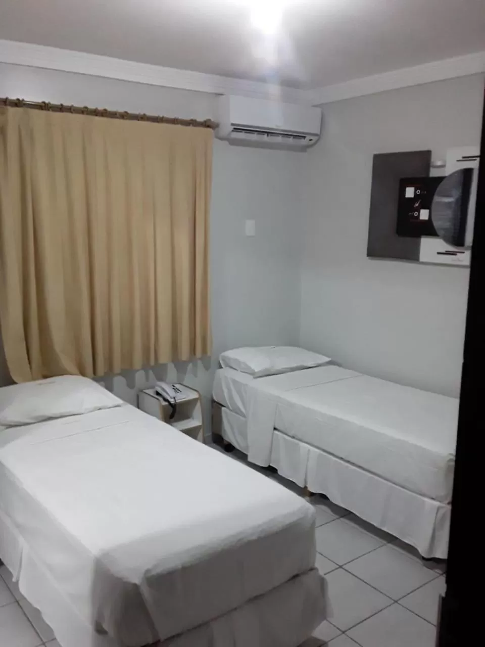 Bed in Hotel Costa do Atlântico