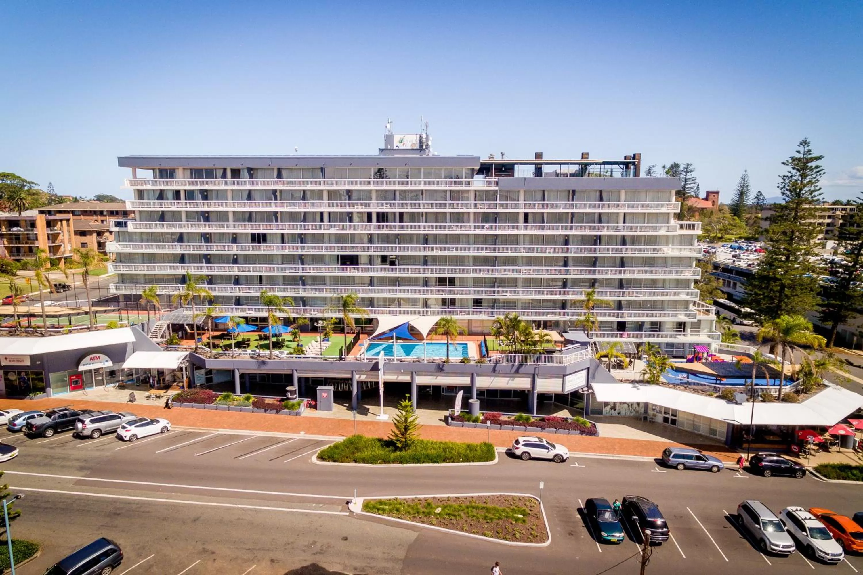 Property building in Port Pacific Resort