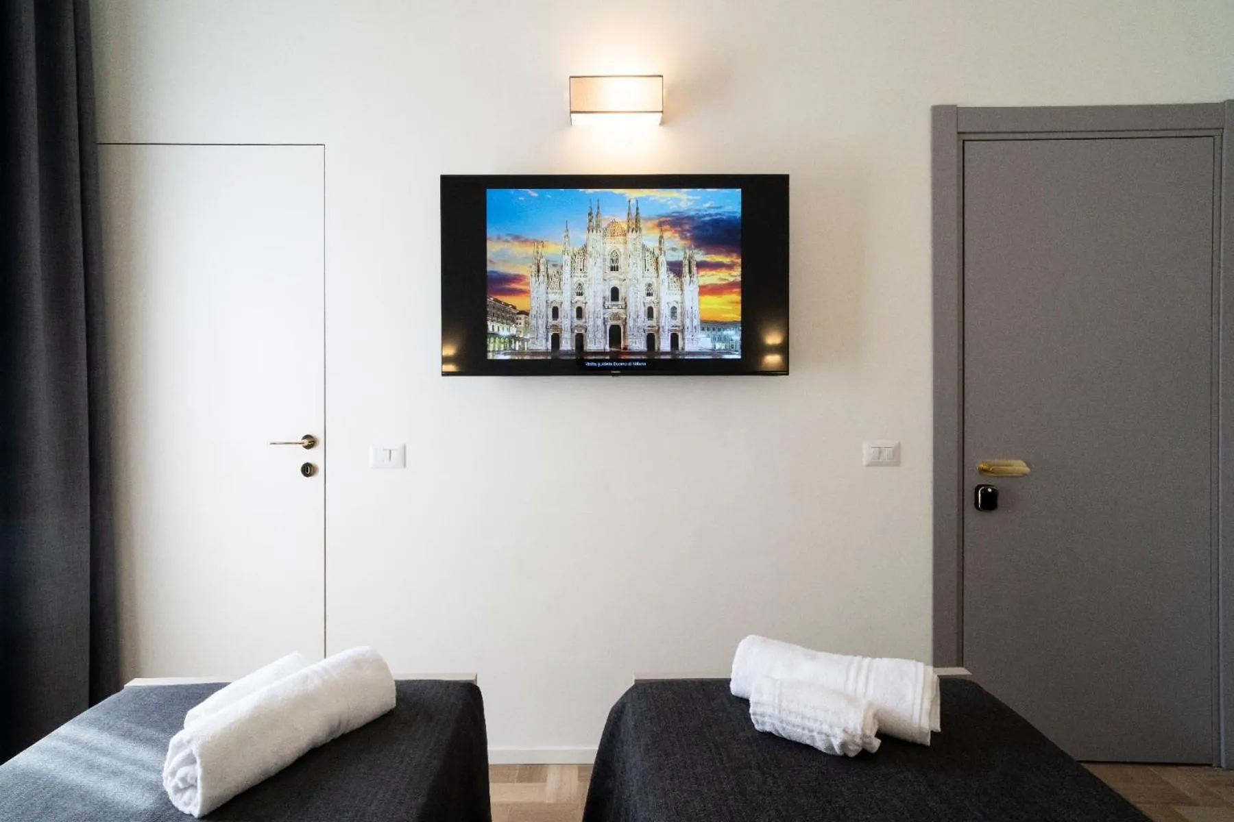 Bed in Villino Milano