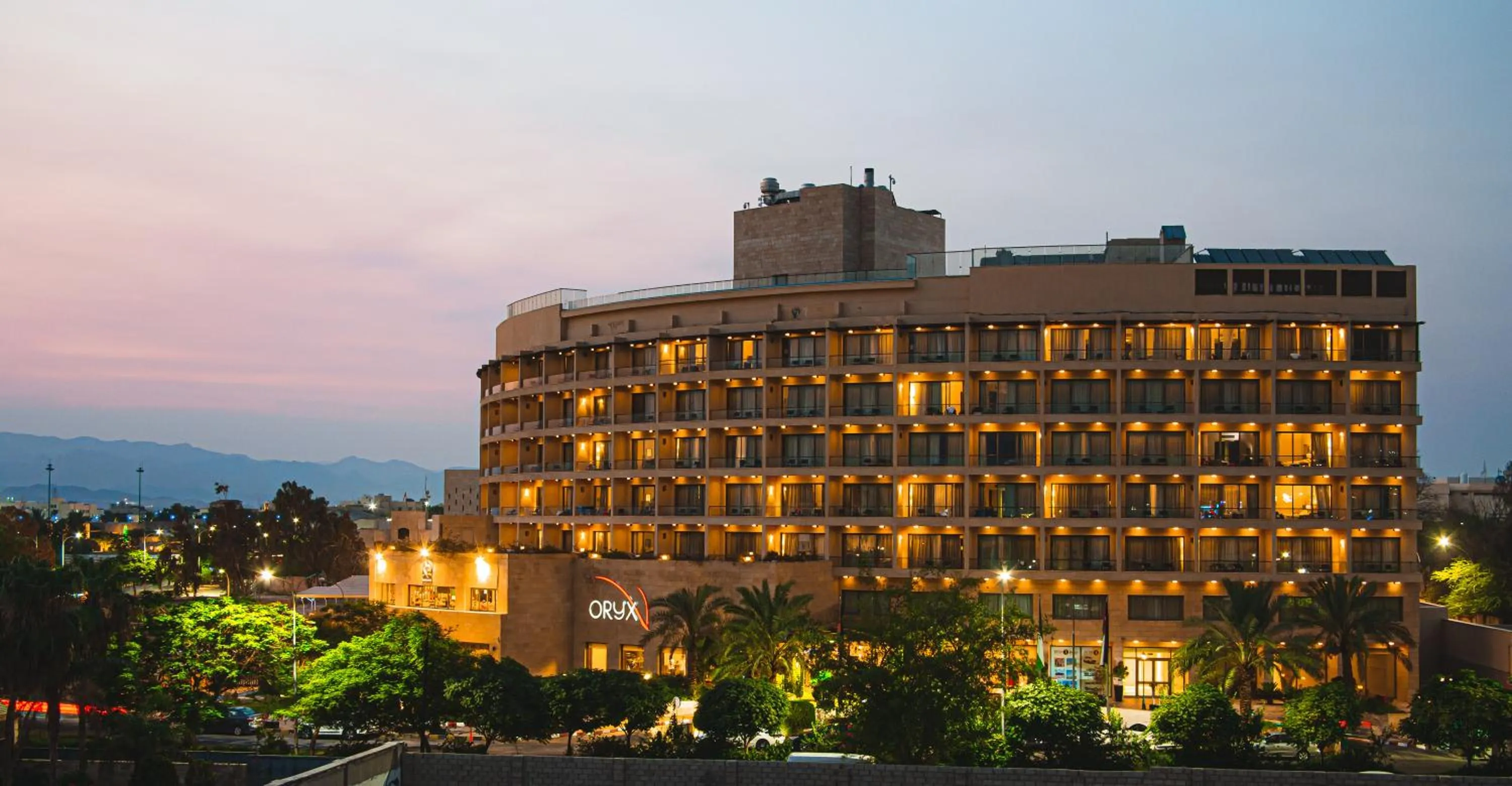 Property building in Oryx Hotel Aqaba