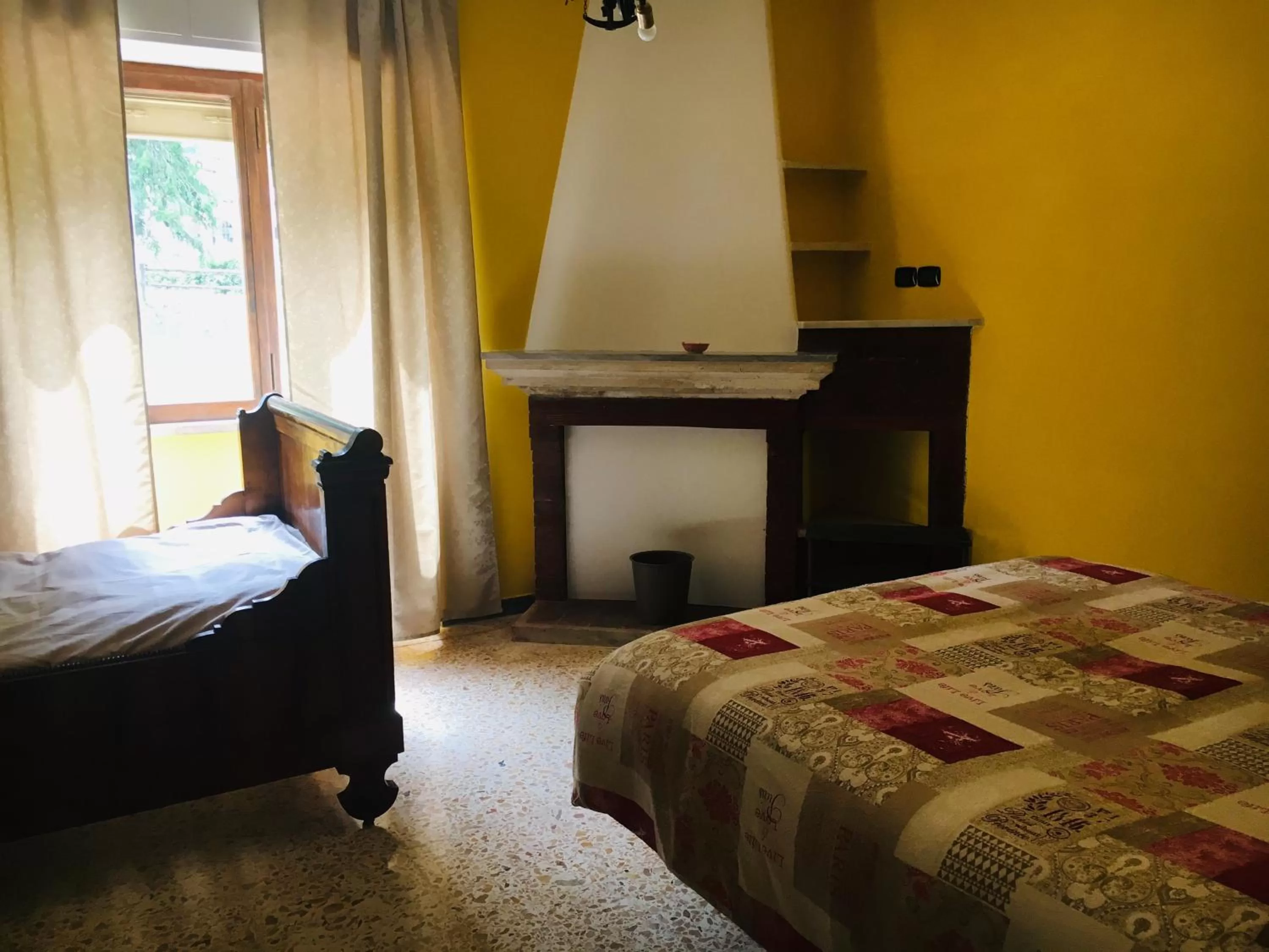 Bedroom, Bed in B&B Calecatine