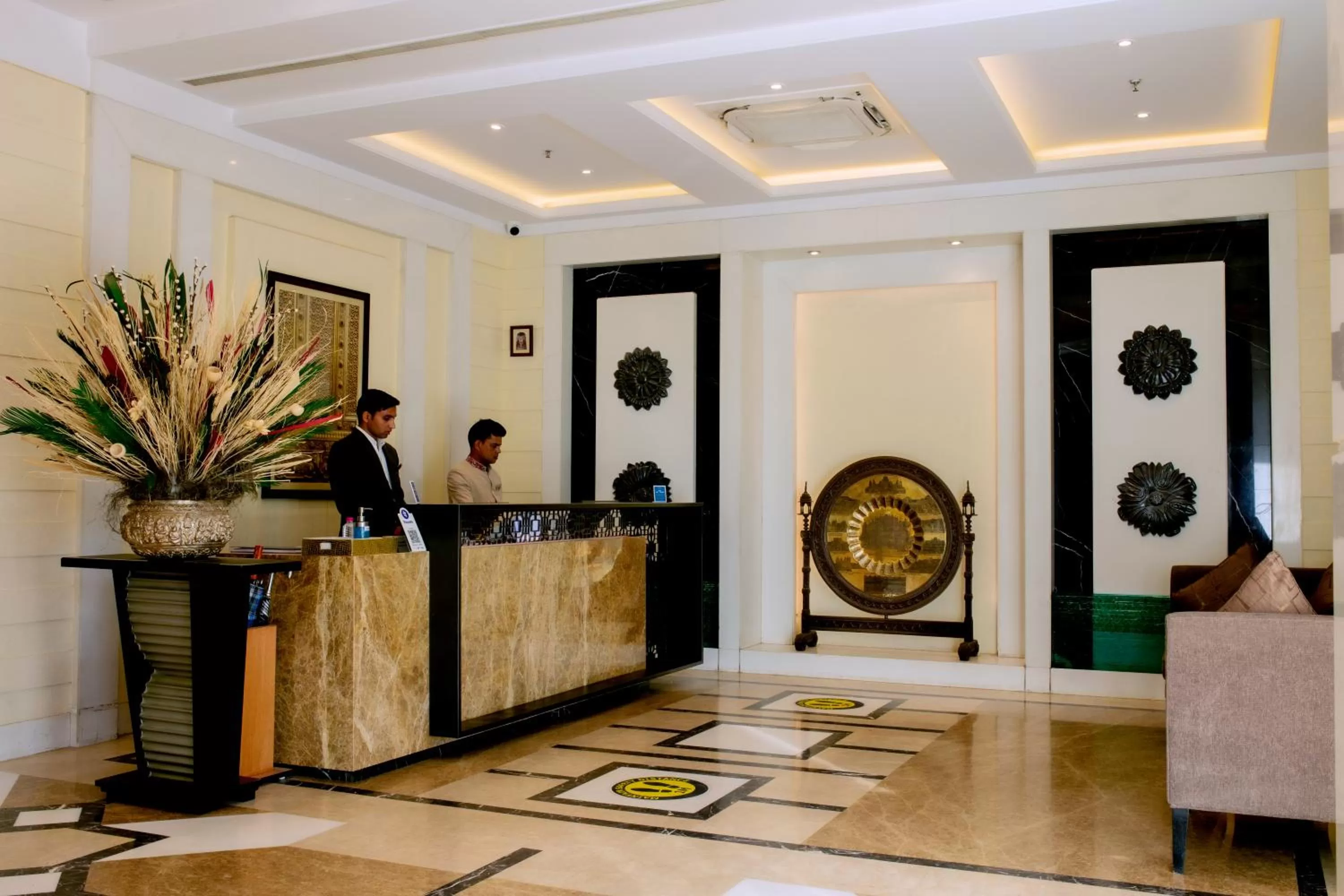 Lobby or reception in Sarovar Portico Jaipur