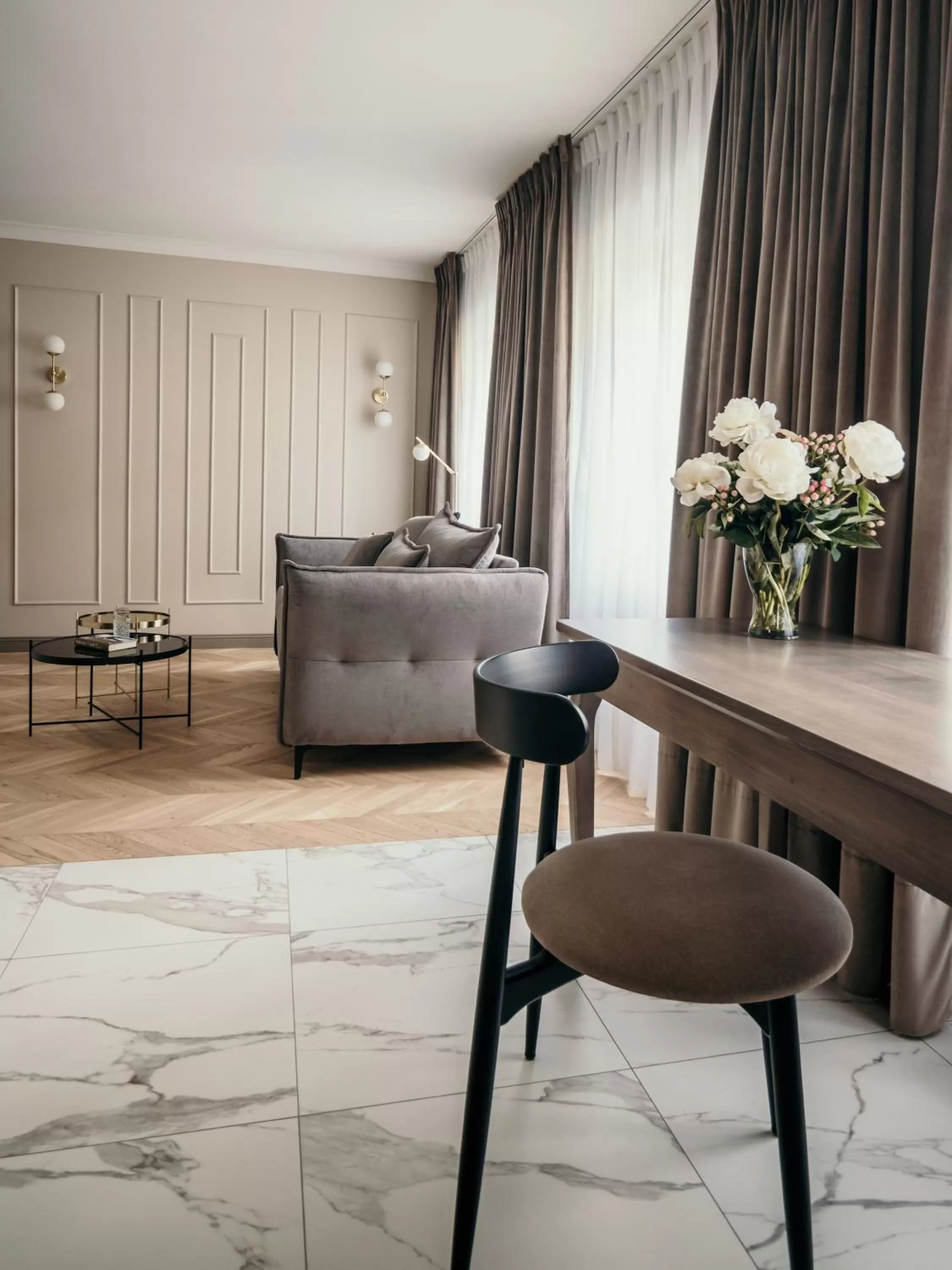 Living room, Seating Area in Apartamenty Małe Garbary