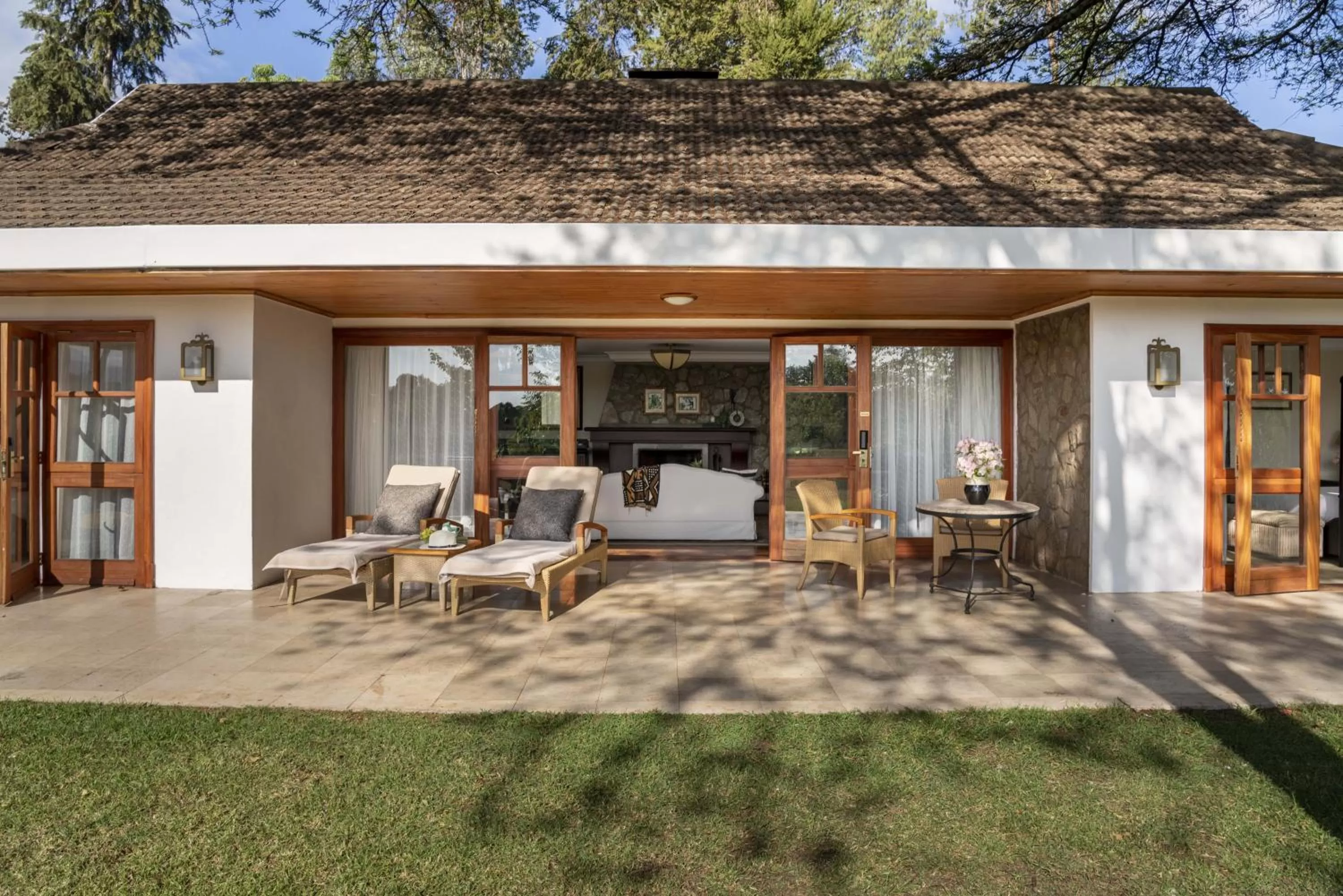 Balcony/Terrace in Fairmont Mount Kenya Safari Club