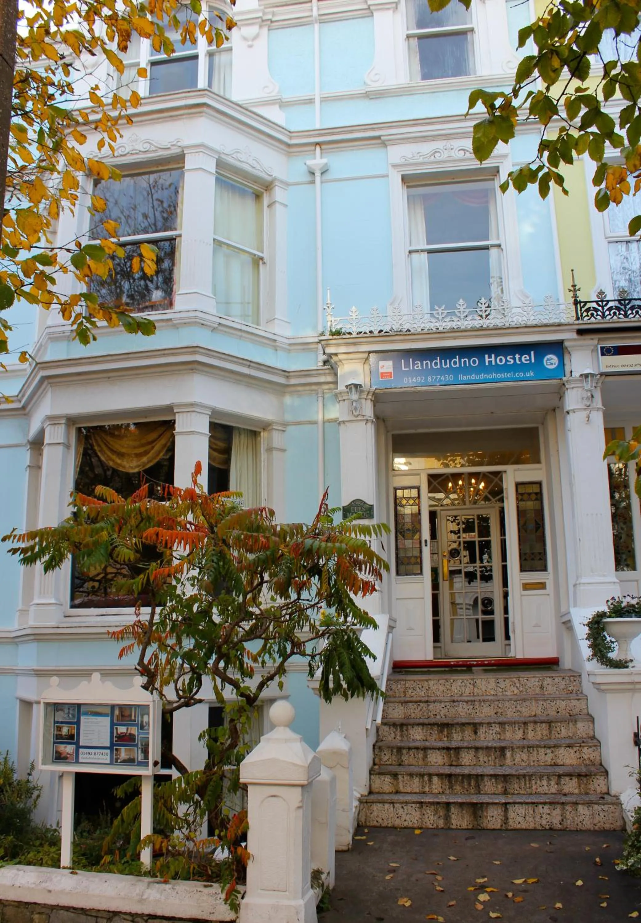 Property building in Llandudno Hostel