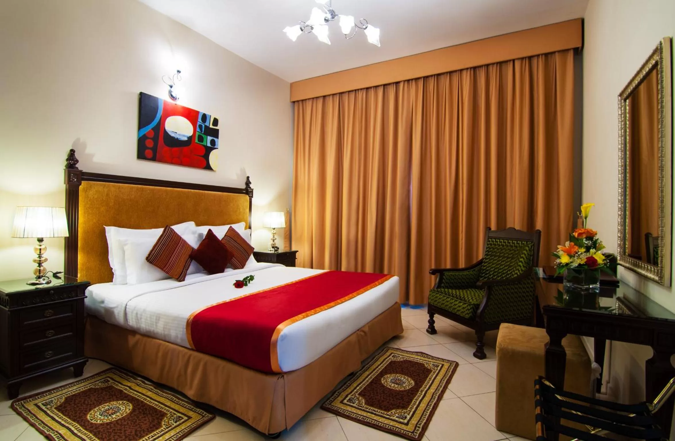 Bed in Auris Boutique Hotel Apartments, Al Barsha - At The Mall