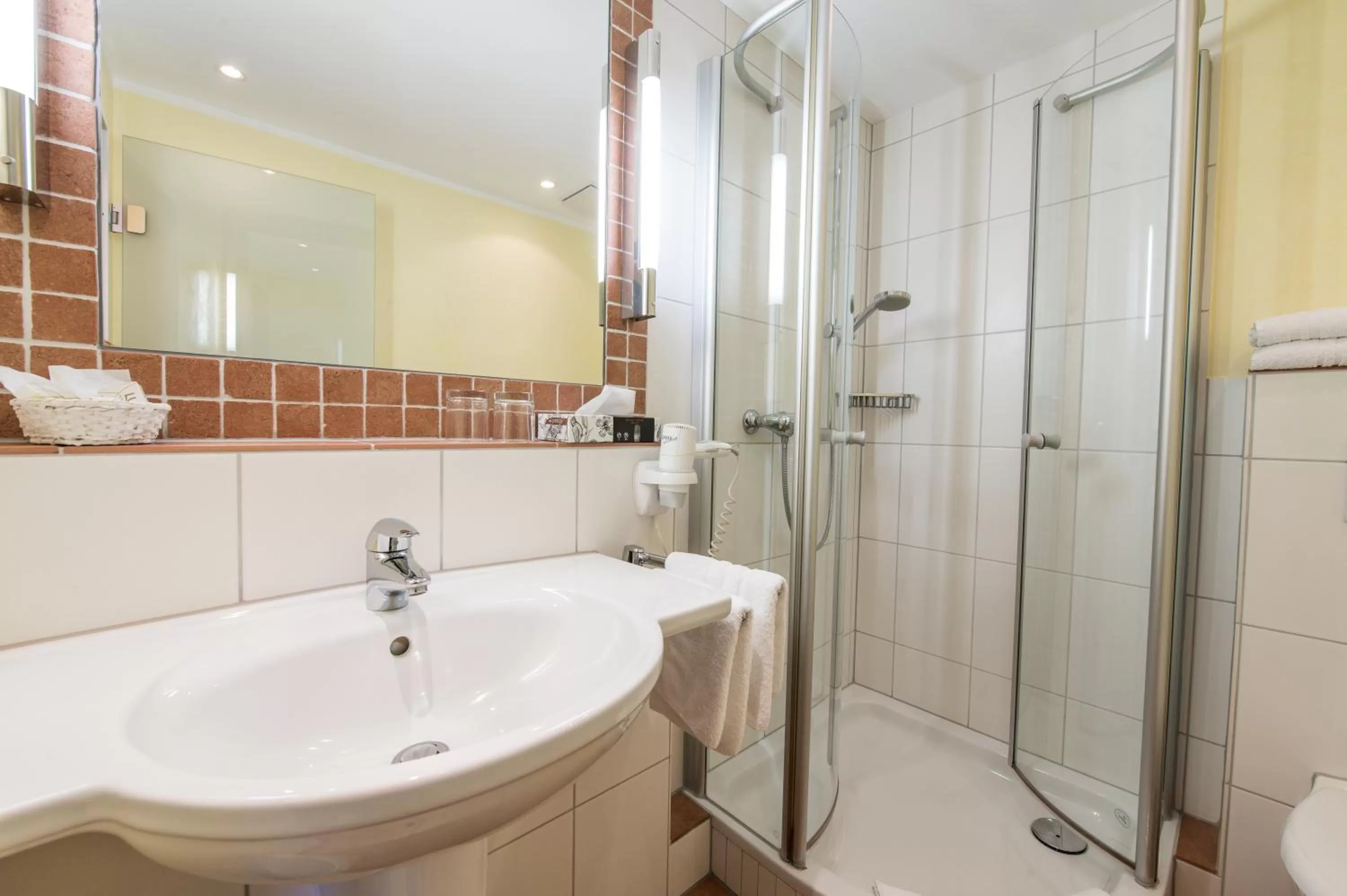 Bathroom in Hotel Hanses-Bräutigam