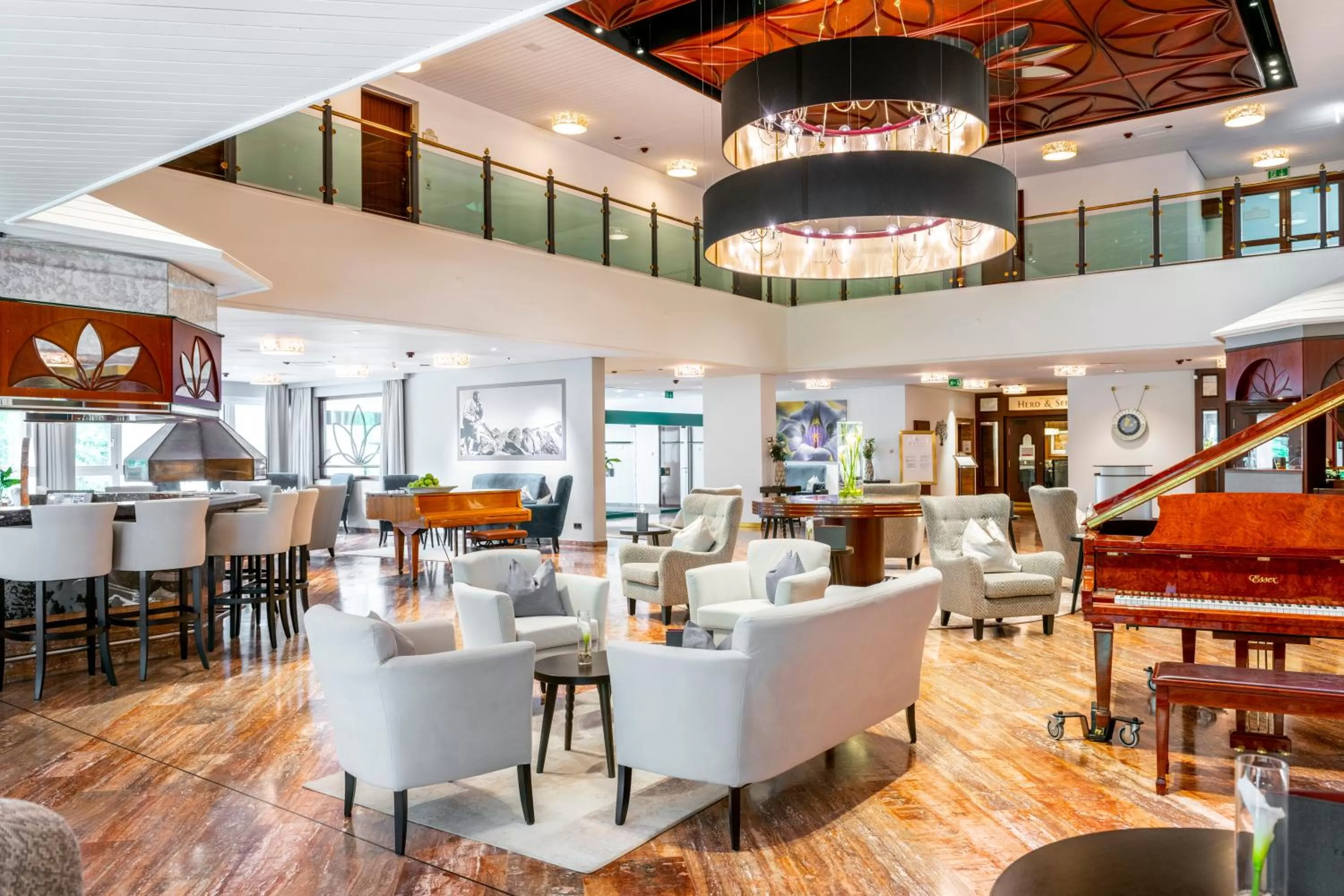 Lobby or reception in EUROPÄISCHER HOF Bad Gastein