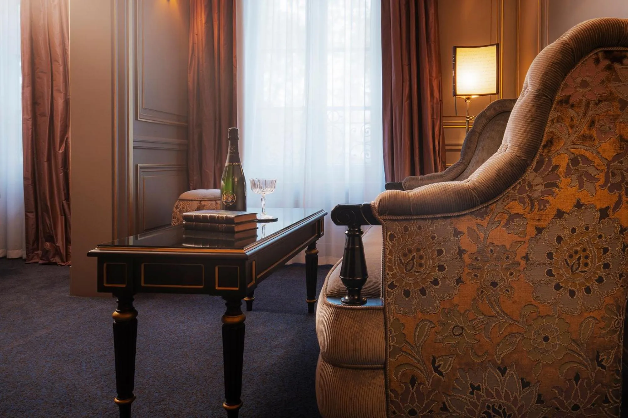 Living room in Maison Proust, Hotel & Spa La Mer