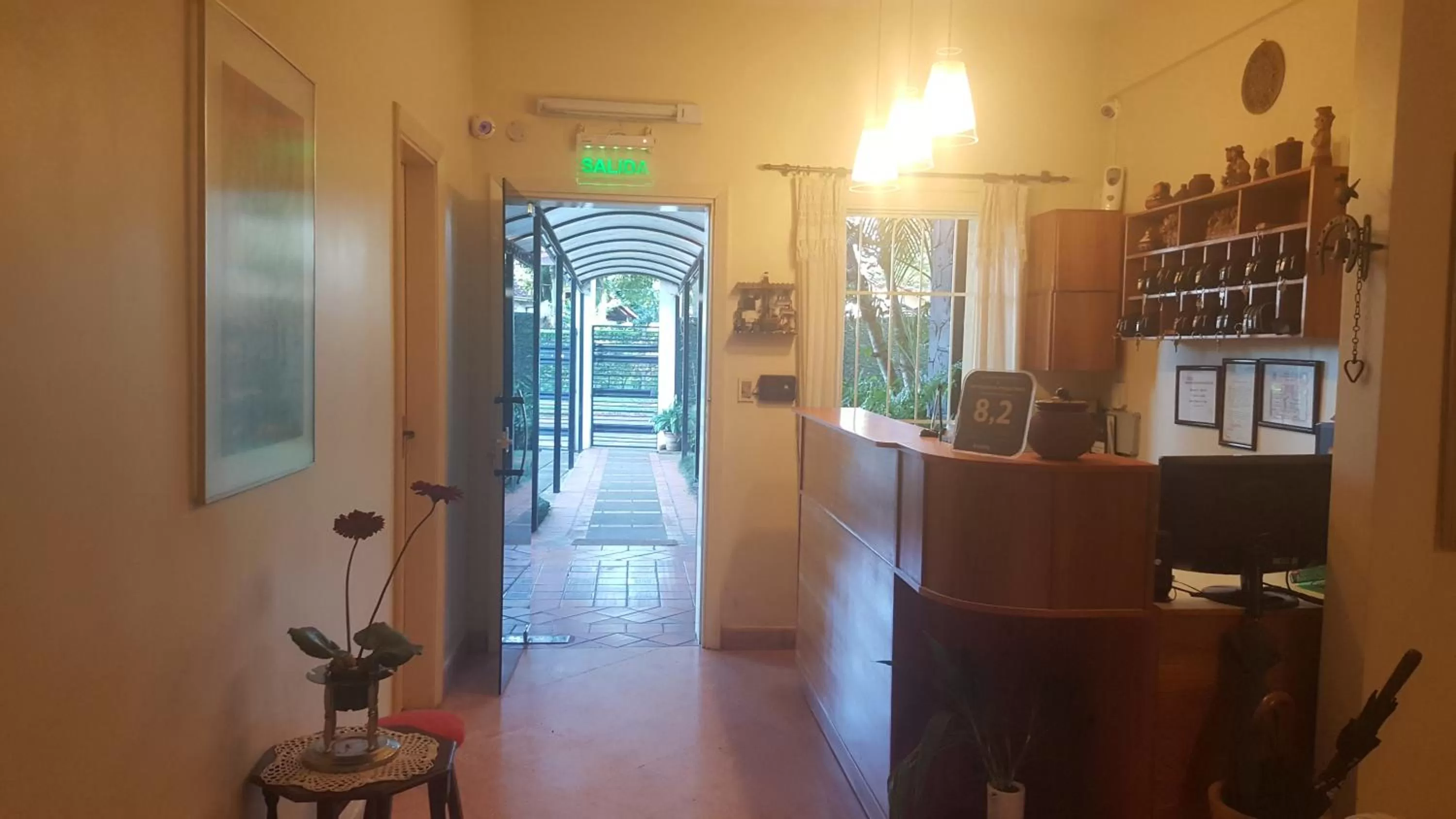 Lobby or reception in Las Orquideas Parque Hotel