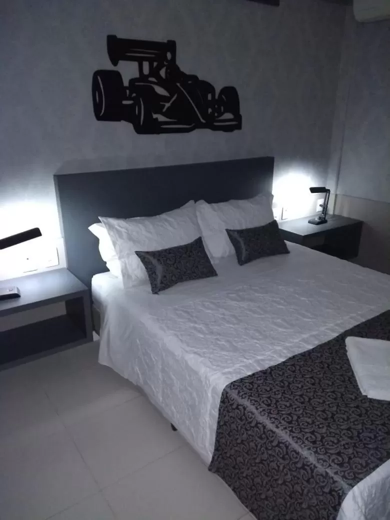 Bed in Hotel Ville House Premium