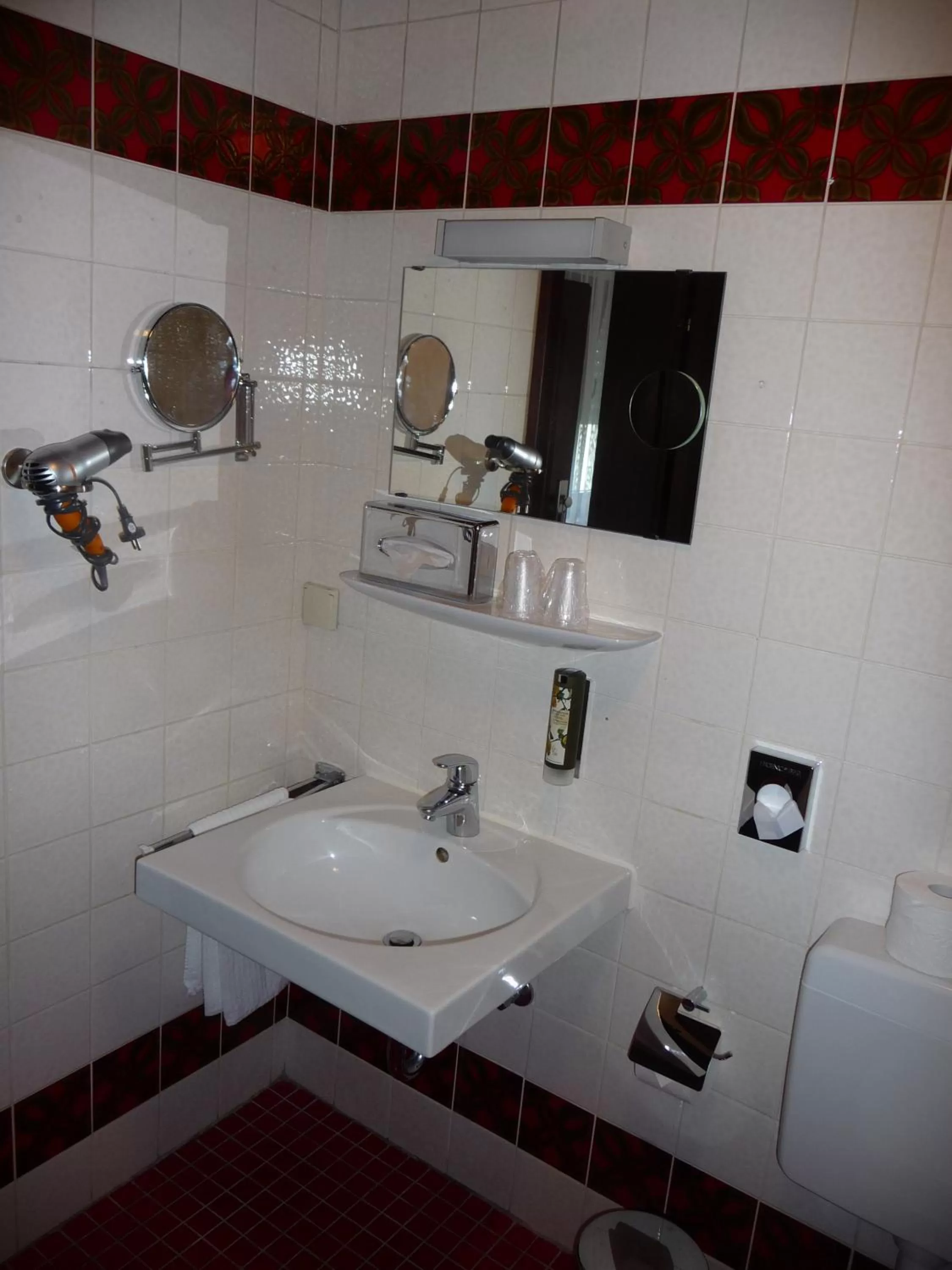 Bathroom in Hotel Restaurant Felderbock