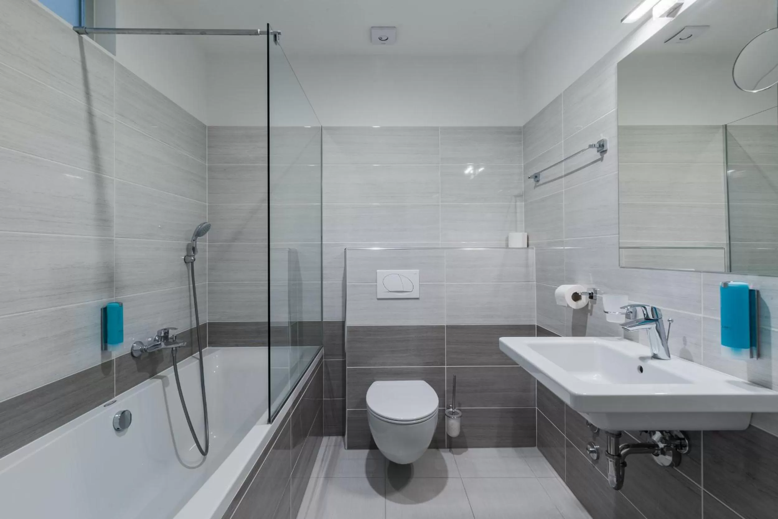 Shower in Hotel Dvorec