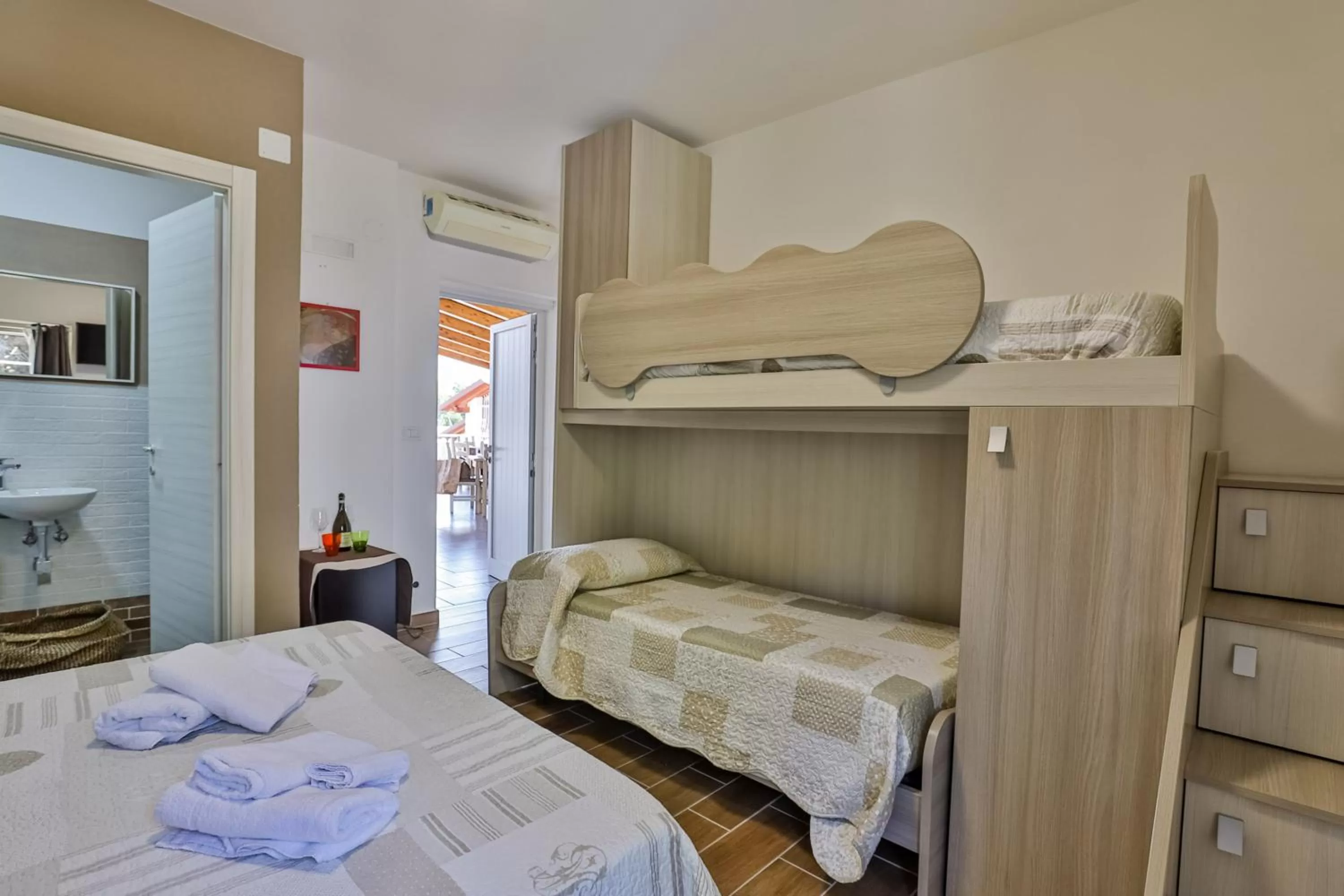 Bedroom, Bed in Il Pineto Paestum Food & Rooms