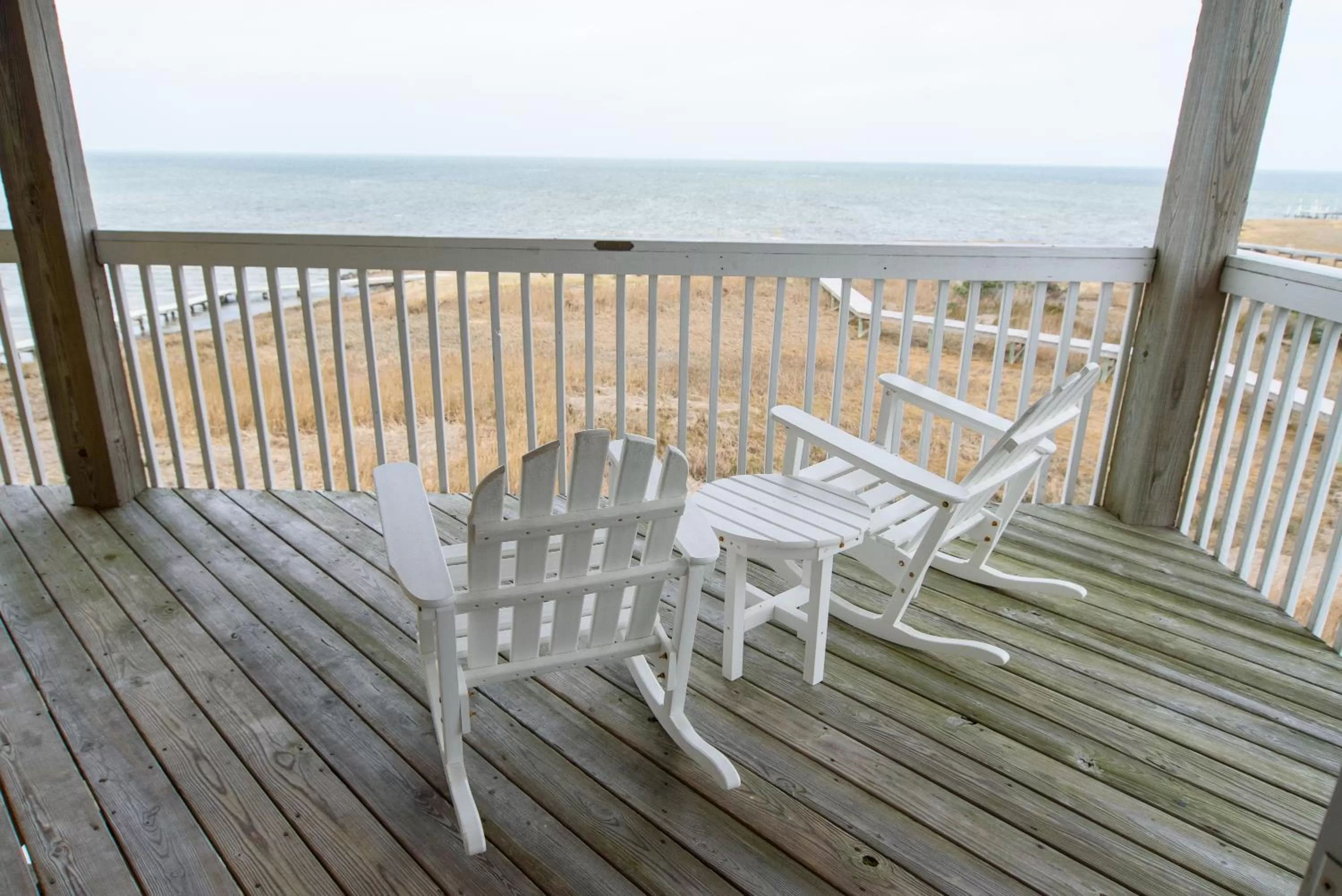 Patio in The Inn on Pamlico Sound