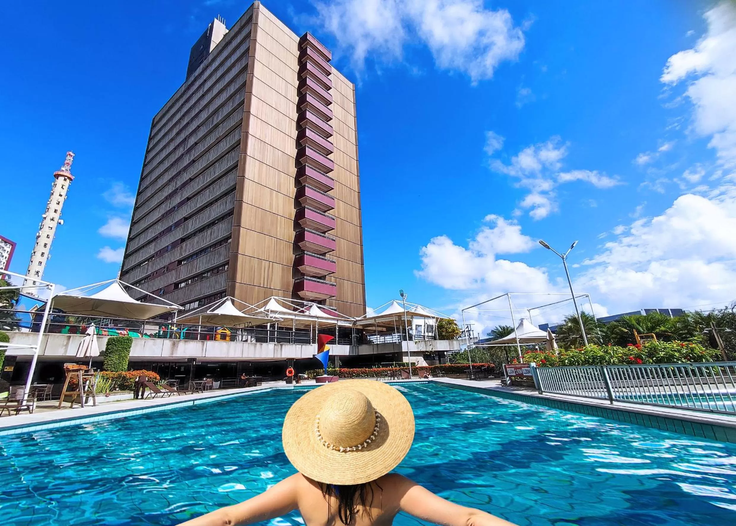 Pool view in Fiesta Bahia Hotel