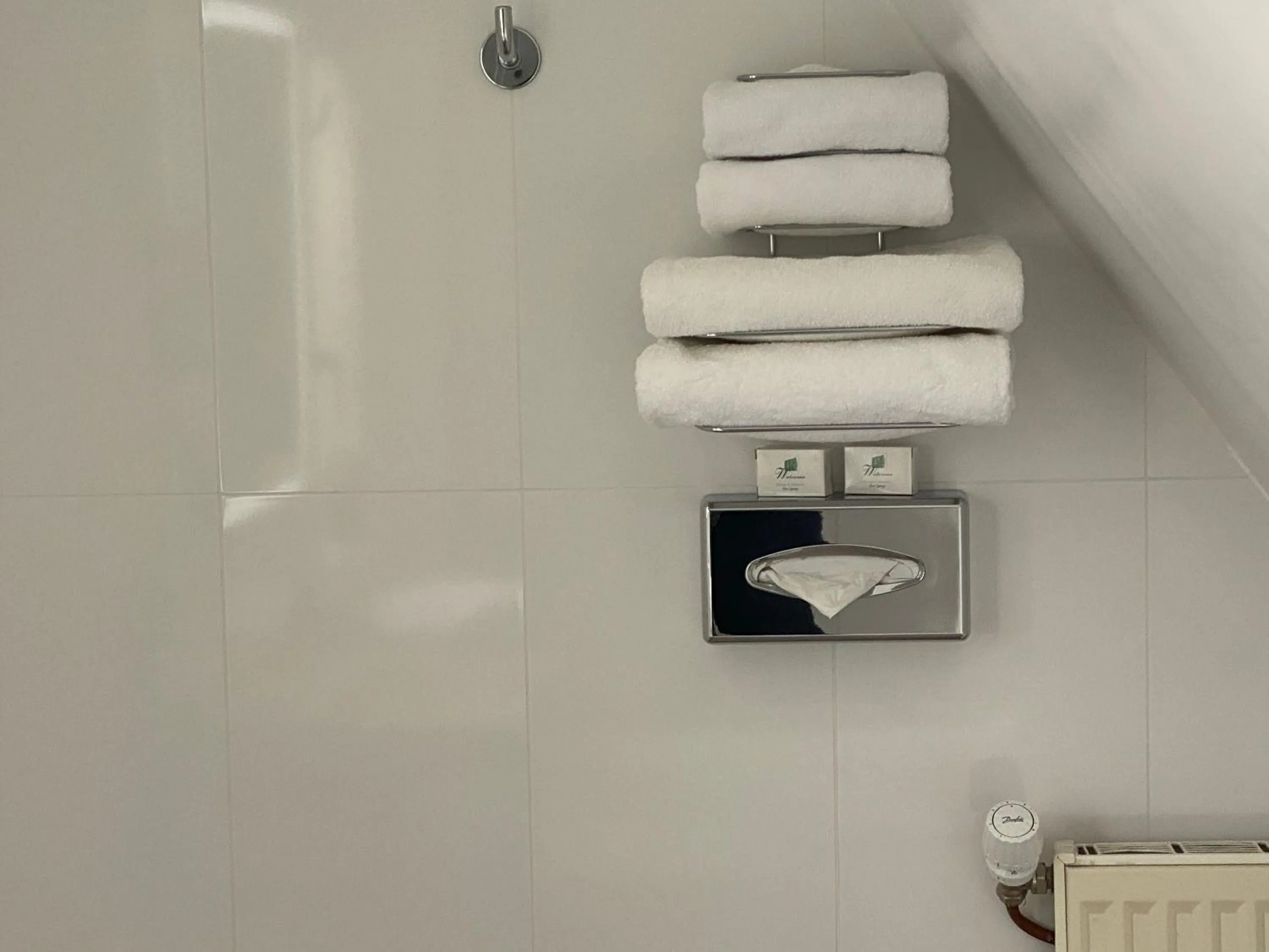 Bathroom in Austin's Saint Lazare Hotel