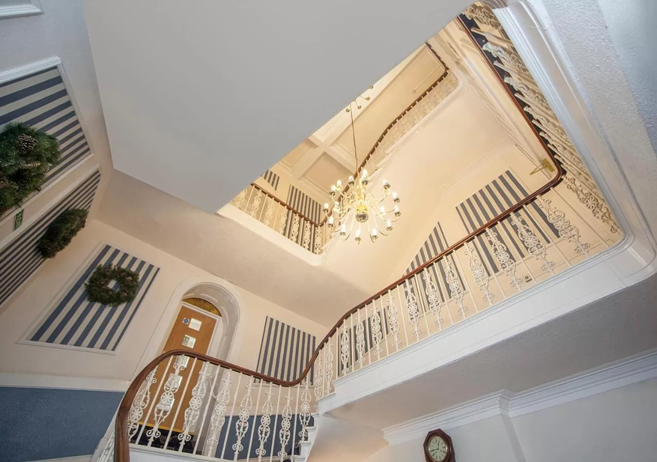 Decorative detail in The Royal Hotel