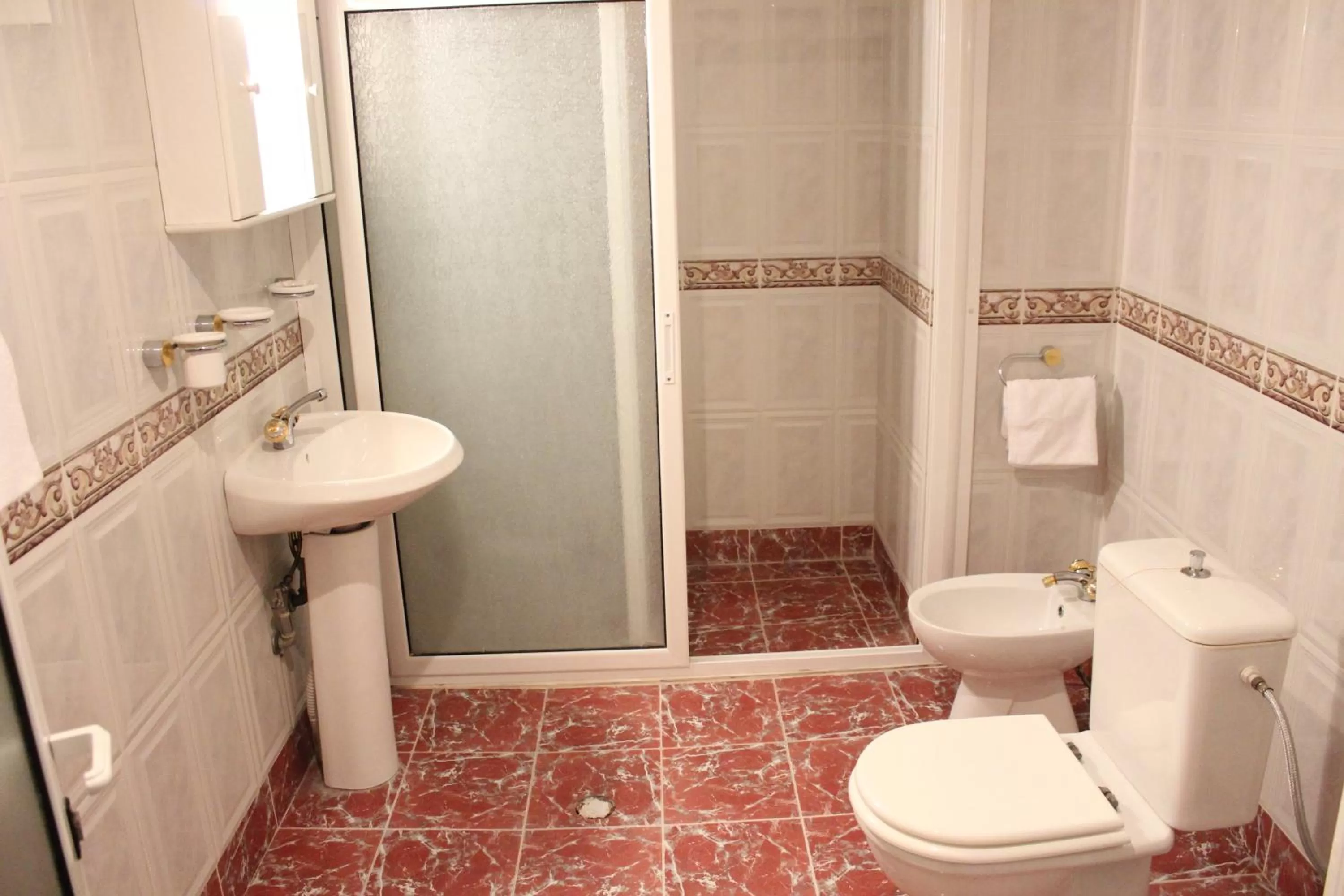 Bathroom in Hotel Svilena