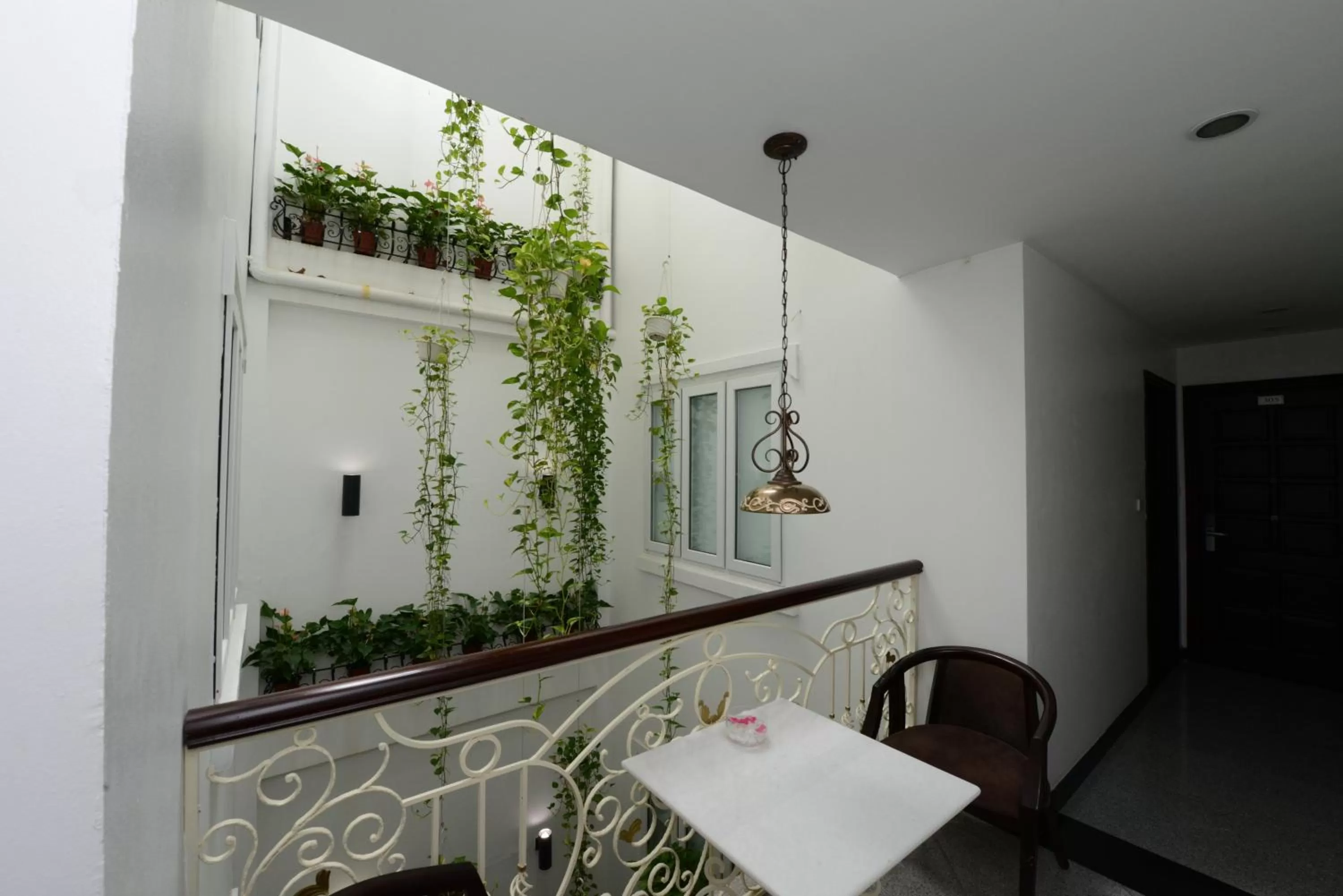 Balcony/Terrace in Hanoian Central Hotel & Spa