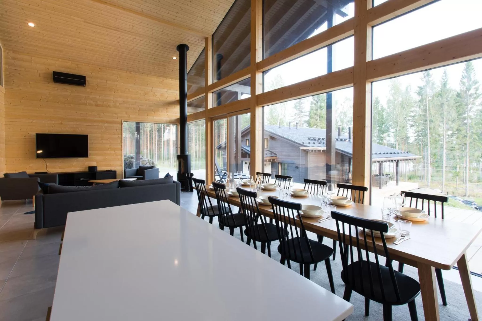 Living room in Eerikkilä Sport & Outdoor Resort