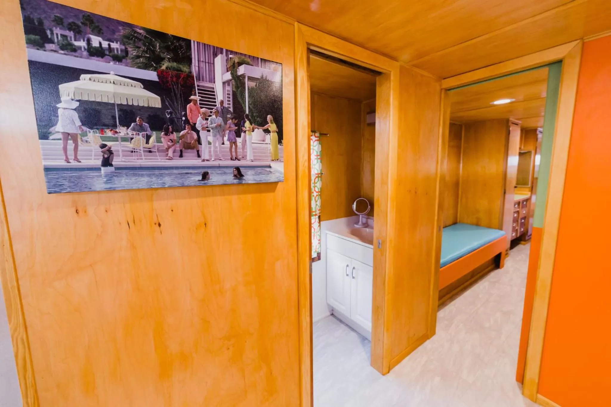 Bed in Hotel Luna Mystica