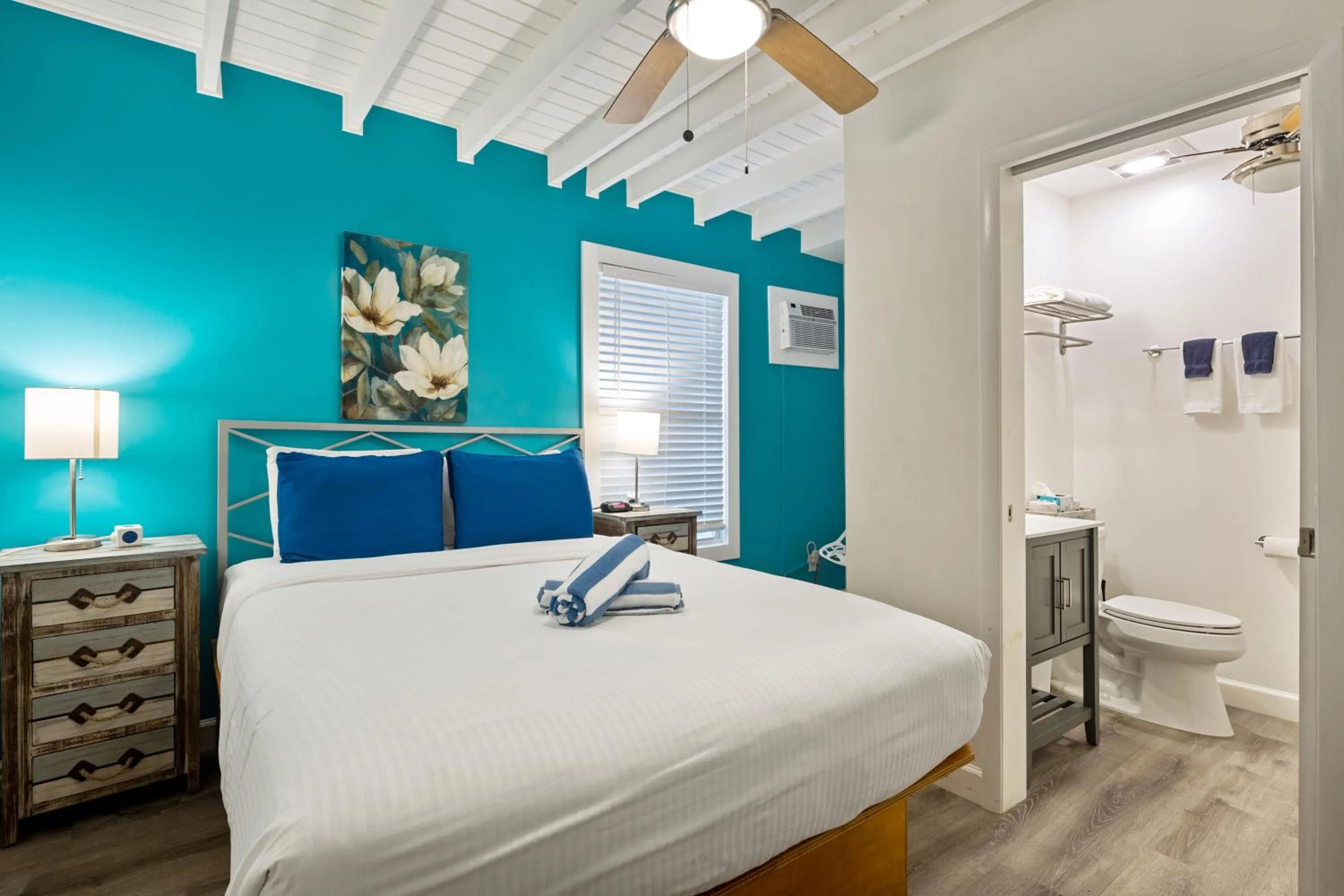 Bed in Wicker Guesthouse