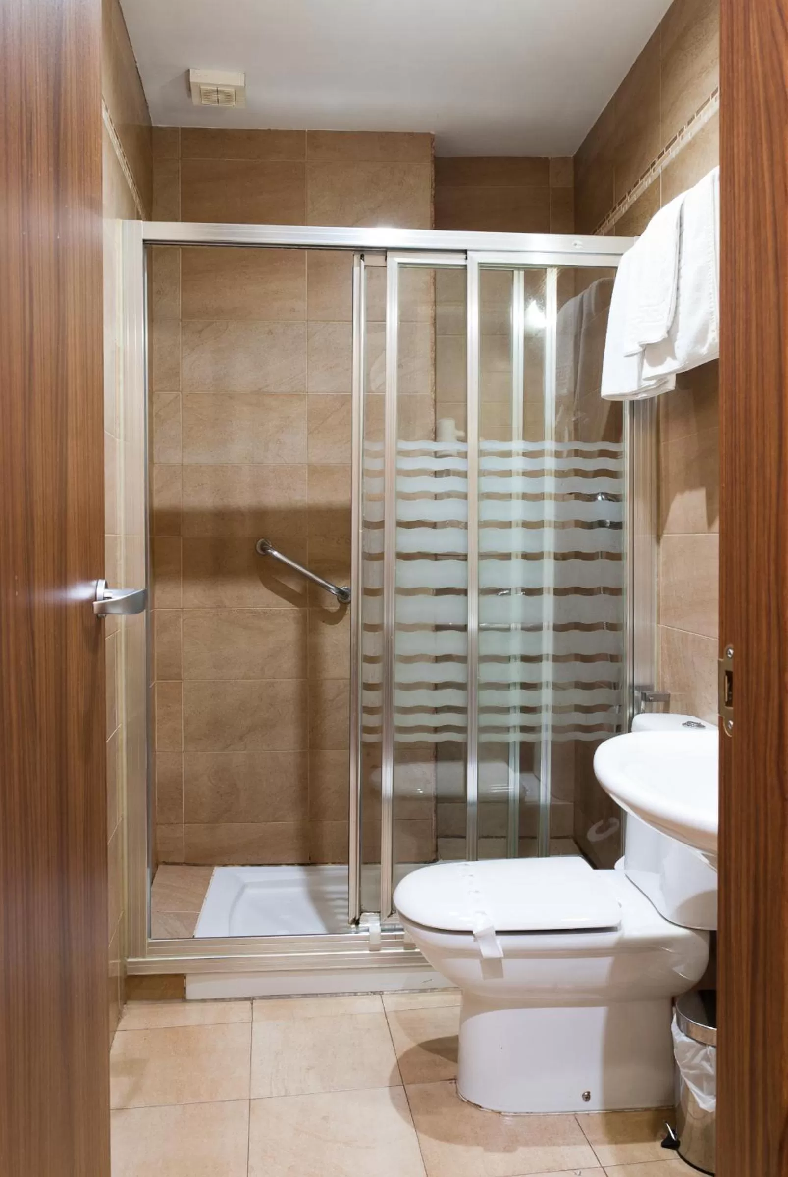 Bathroom in Hotel Hidalgo Quijada